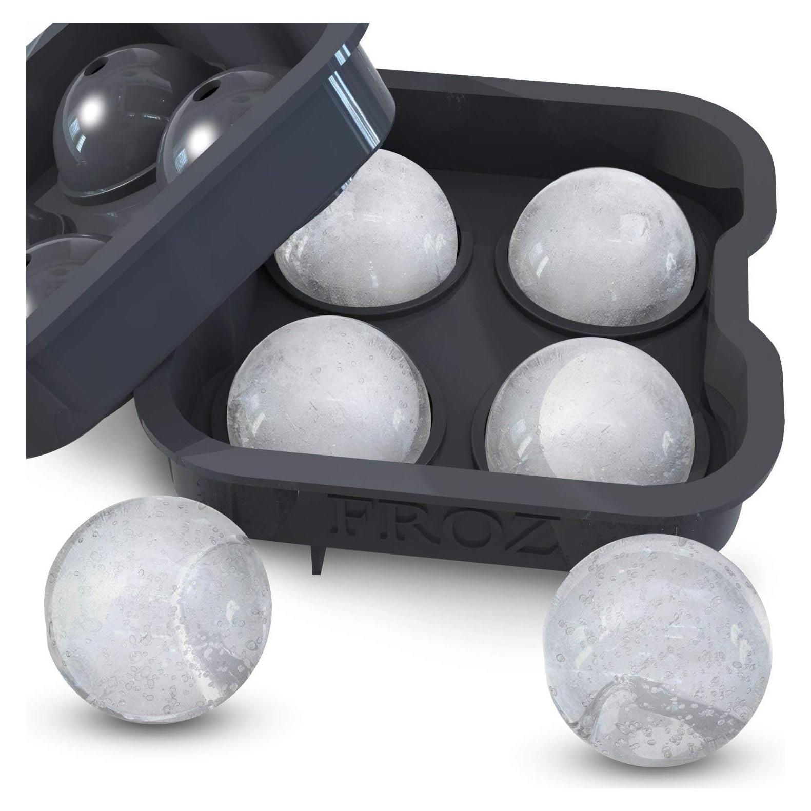 Hacedor de Bolas de Hielo BRENSTEN FROZ - Silicona 4cm Redondas