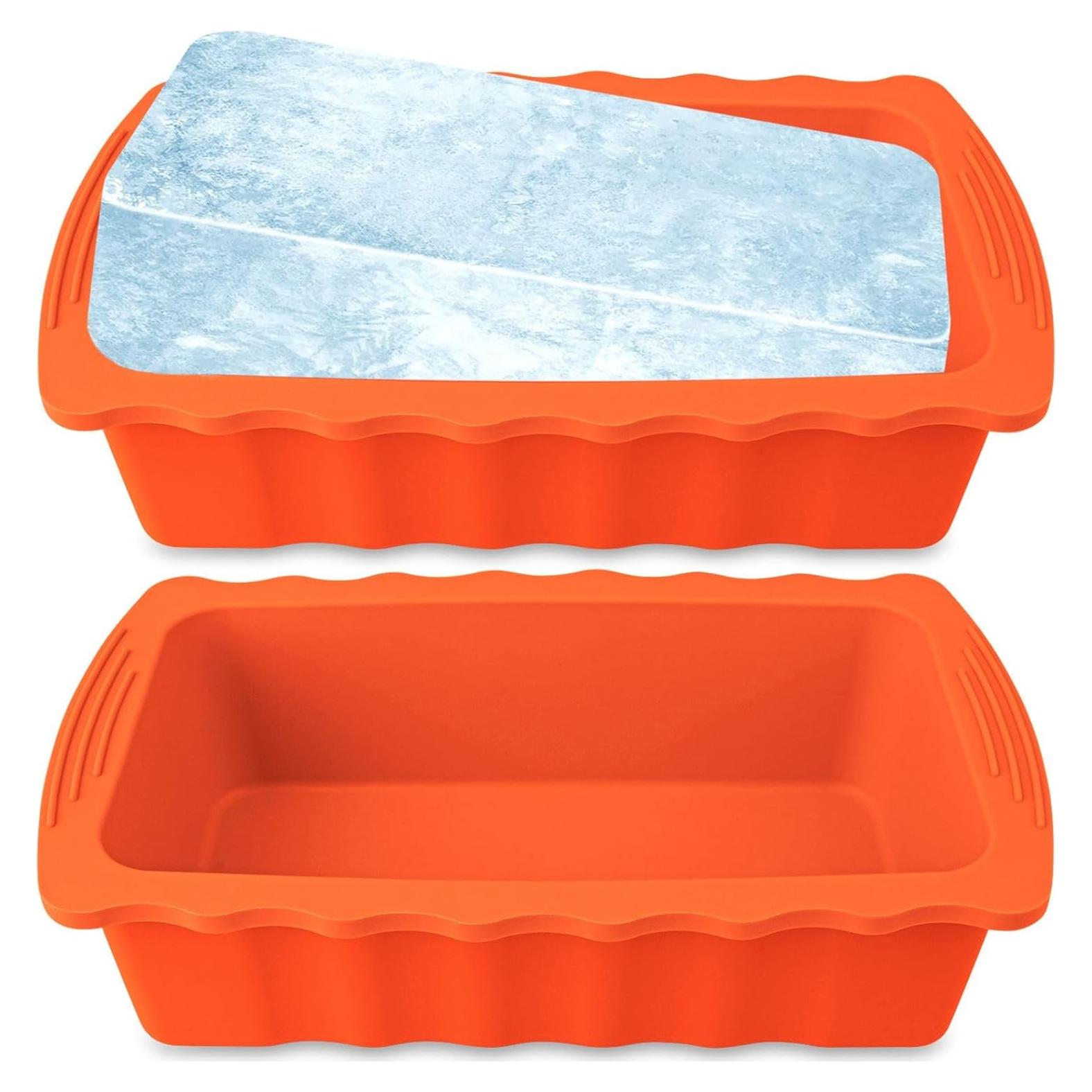 Moldes de Hielo Extra Grande Haldane 2PC 6LB Silicona