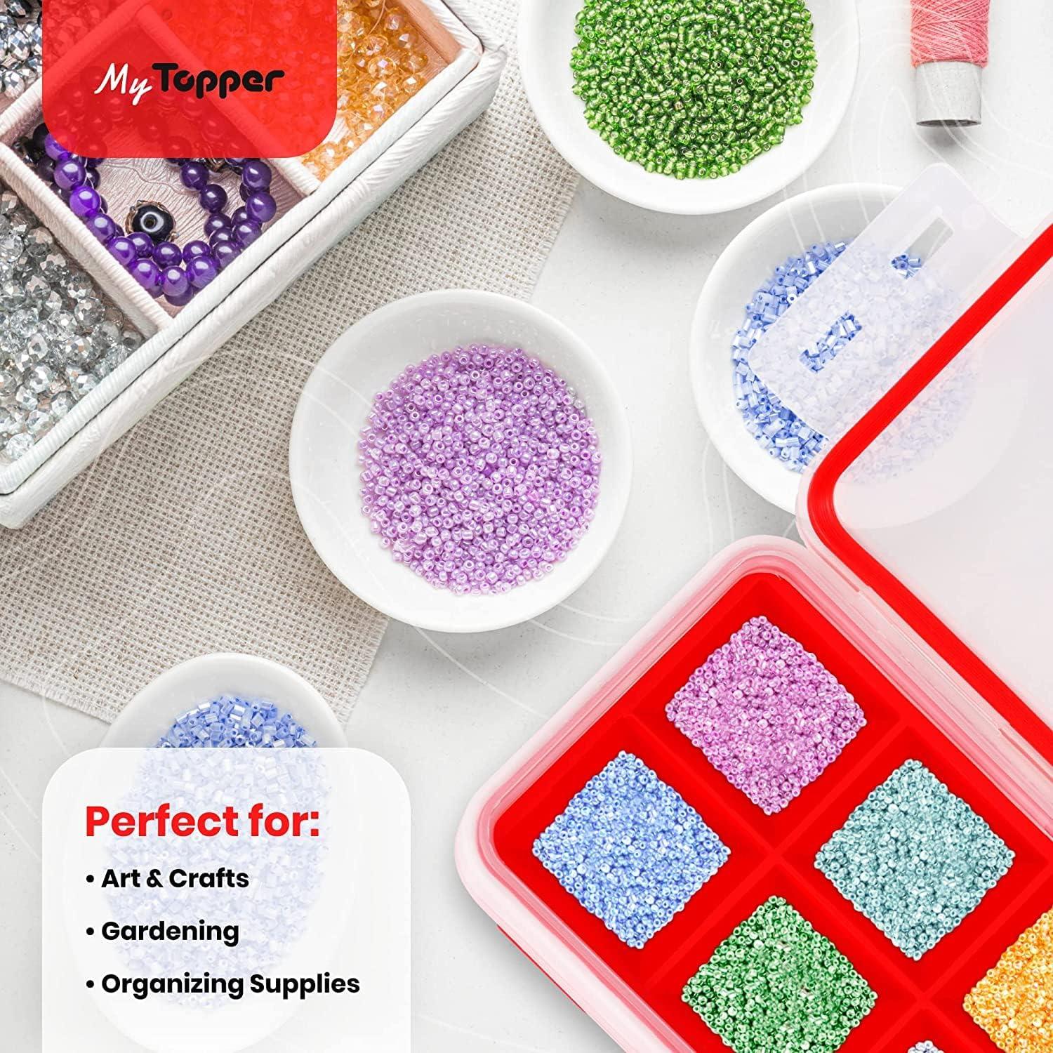 Bandeja de Hielo XL myTopper con 2 Tapas, 14 Cubos, Silicona