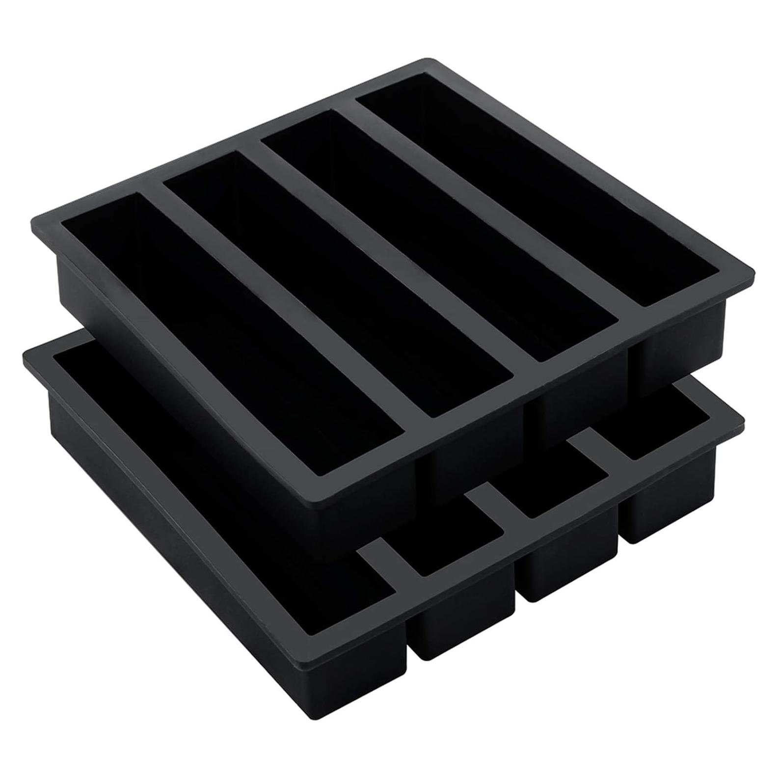 Juego de Moldes de Silicona Webake para Cubos de Hielo y Mantequilla