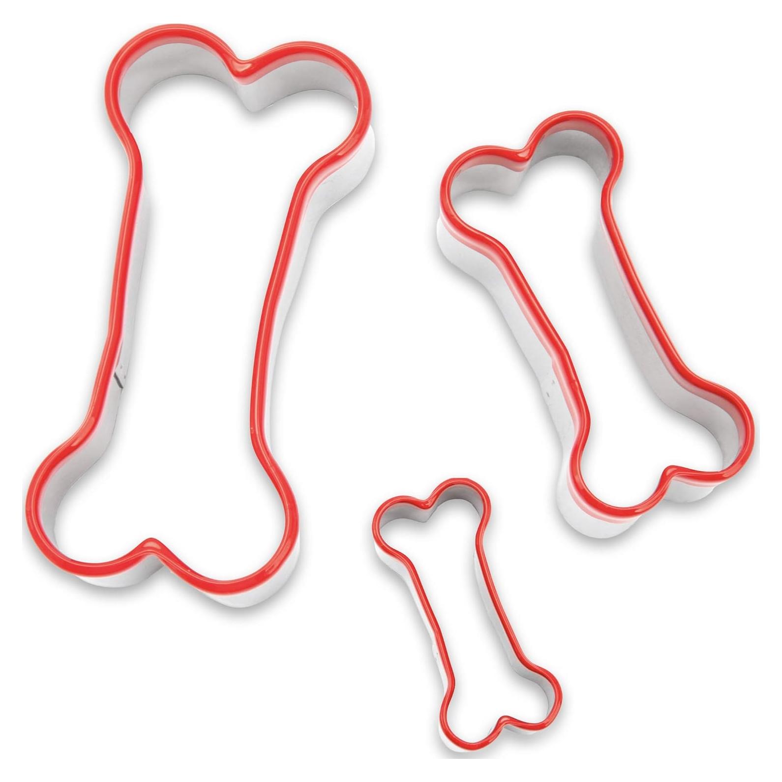 Juego de Cortadores de Galletas para Perros COOKIEQUE 3 Piezas