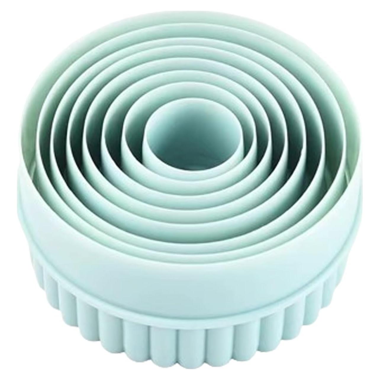 Cortadores de Galletas Bolonie 8 PCS Redondos y Circulares