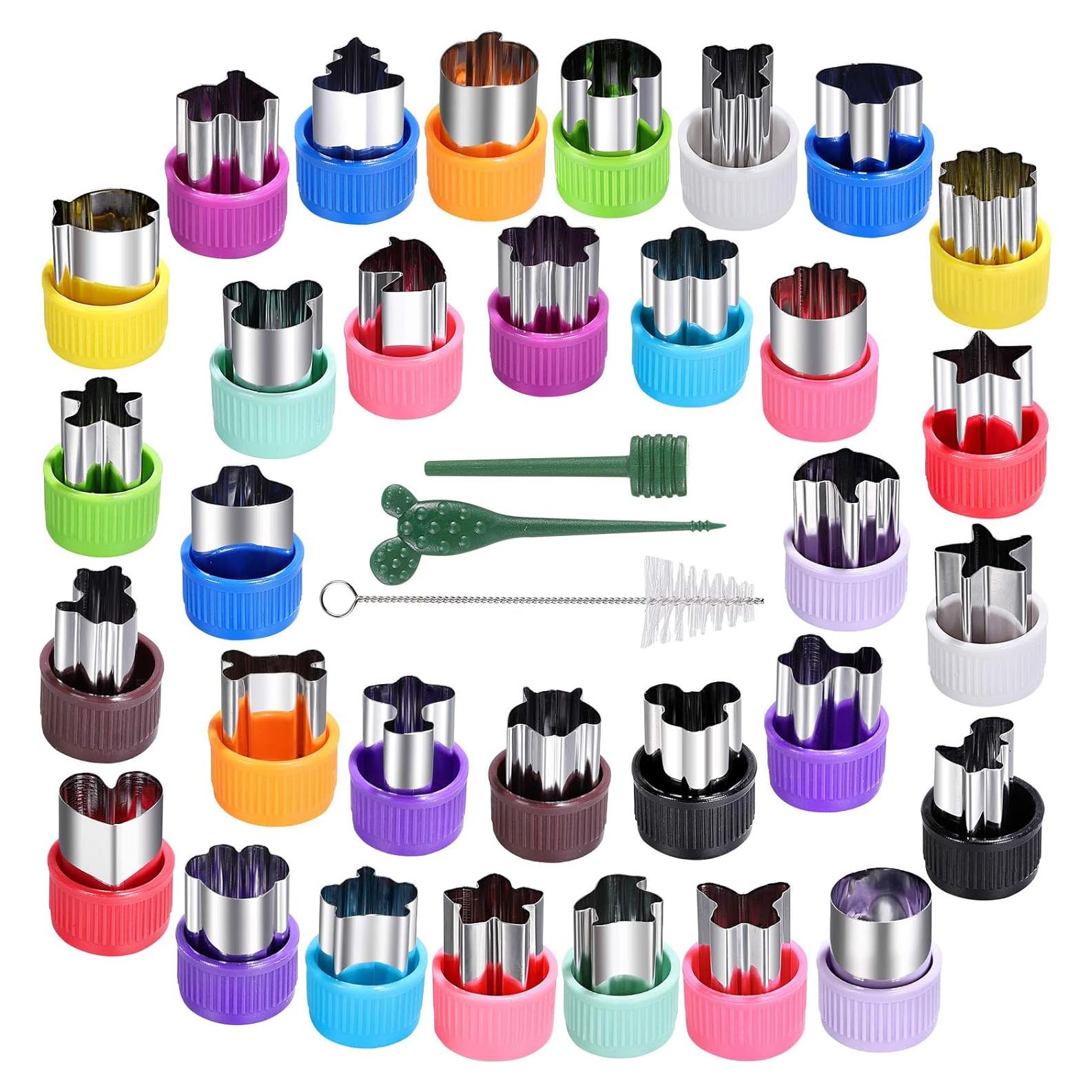 Juego de Cortadores de Galletas CECIAOAIME 30 Piezas Acero Inoxidable