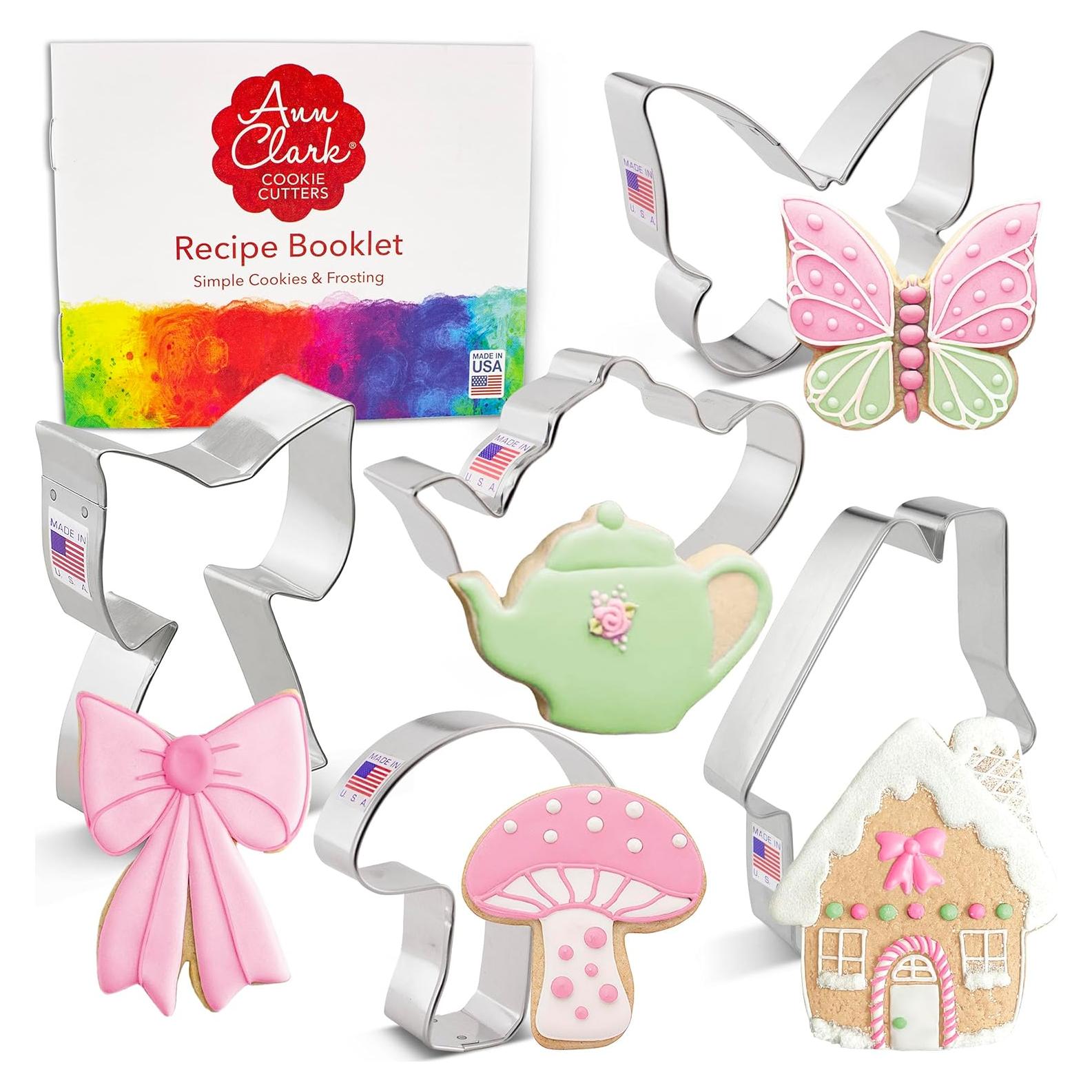 Cortadores de Galletas Ann Clark Set 5 Piezas Acero Galvanizado