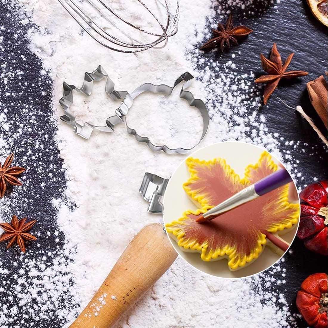 Juego de Cortadores de Galletas de Otoño Q-BAKER 8 Piezas