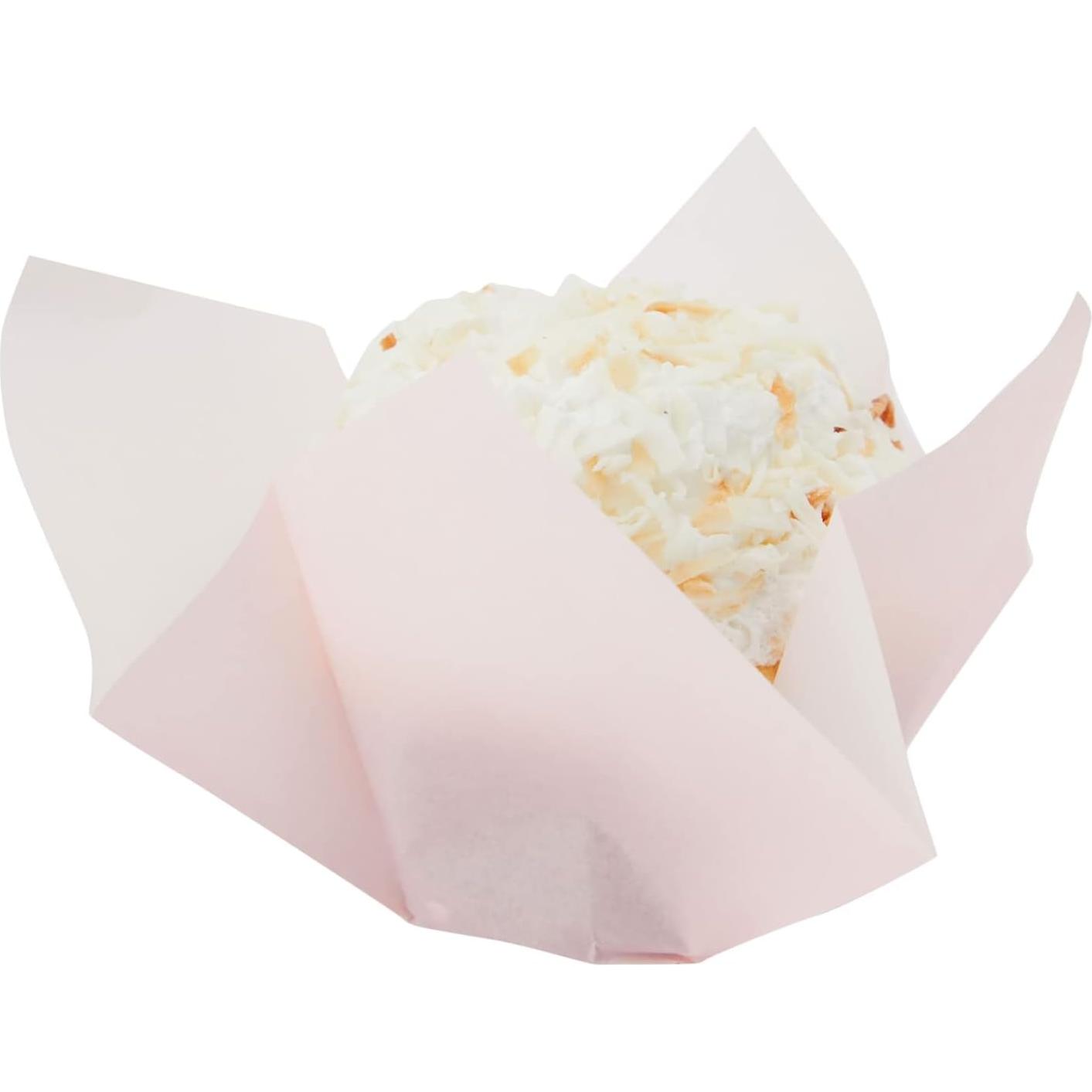 Forros de Cupcake Tulip Pink Juvale - 100 Piezas Desechables