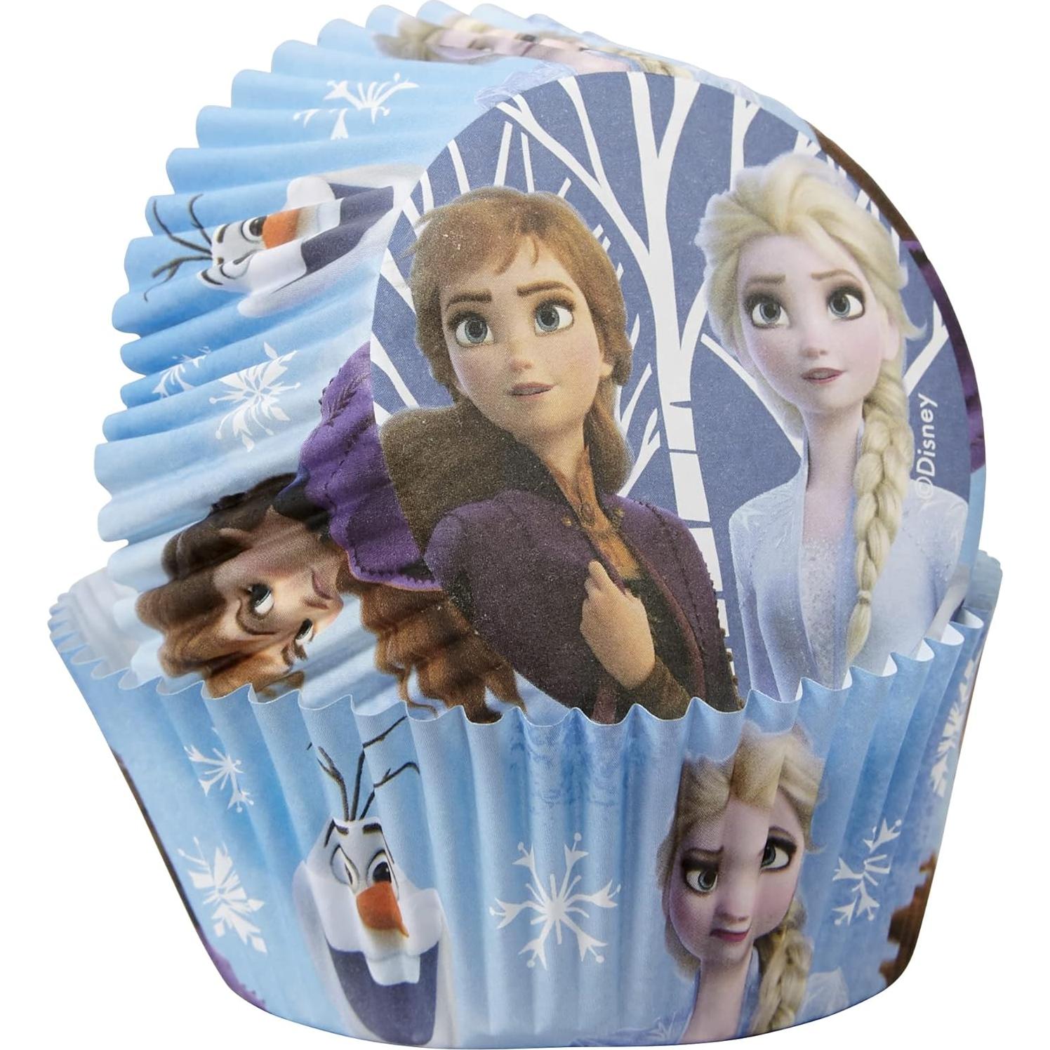 Tacas para Hornear Wilton Frozen 2 - 50 Piezas Desechables