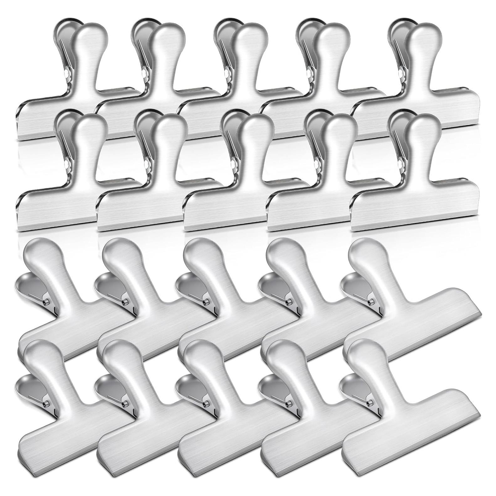 Pinzas de acero inoxidable FPMYB - 20 unidades para alimentos