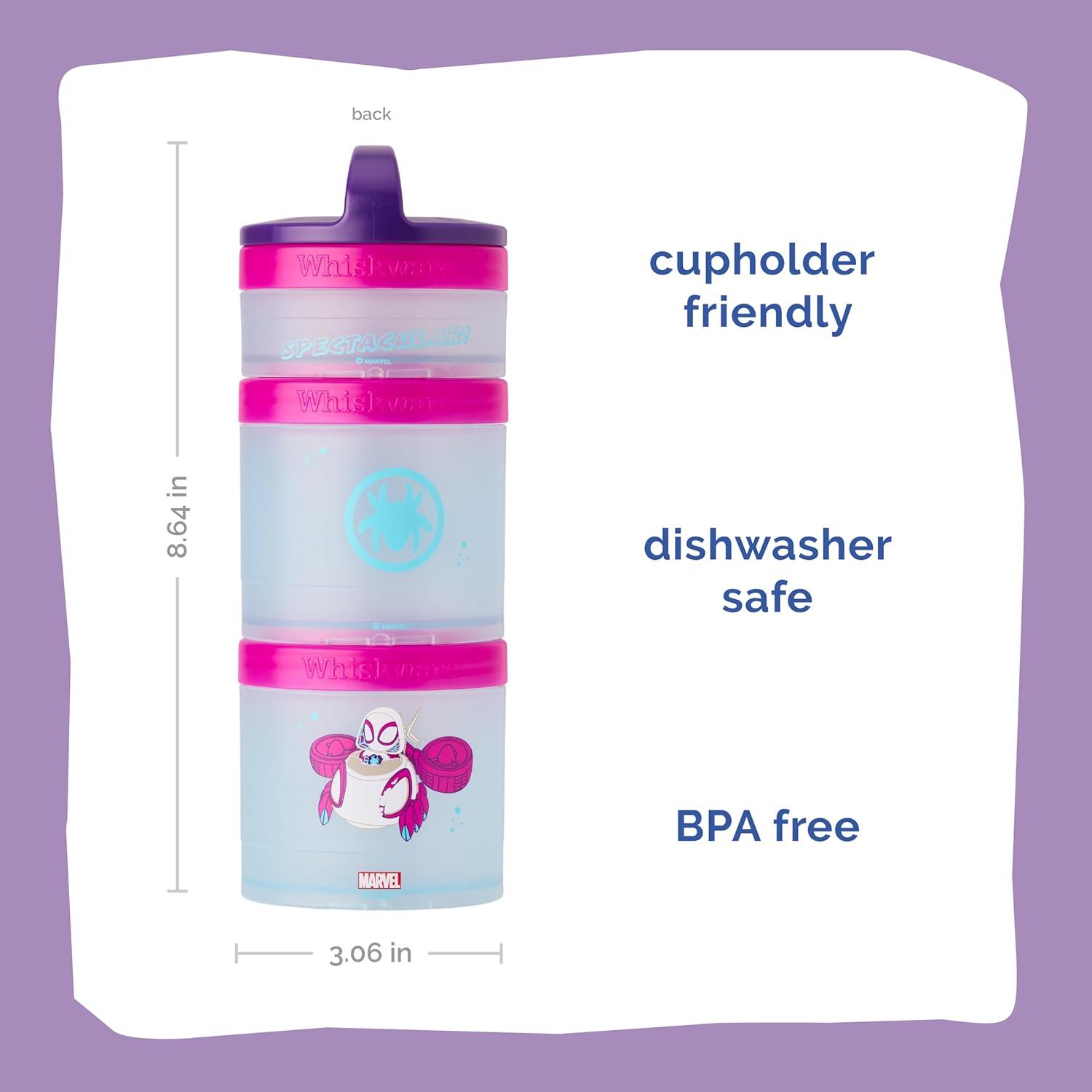 Contenedores de Snack Apilables Whiskware 3 Tazas 79-237 ml