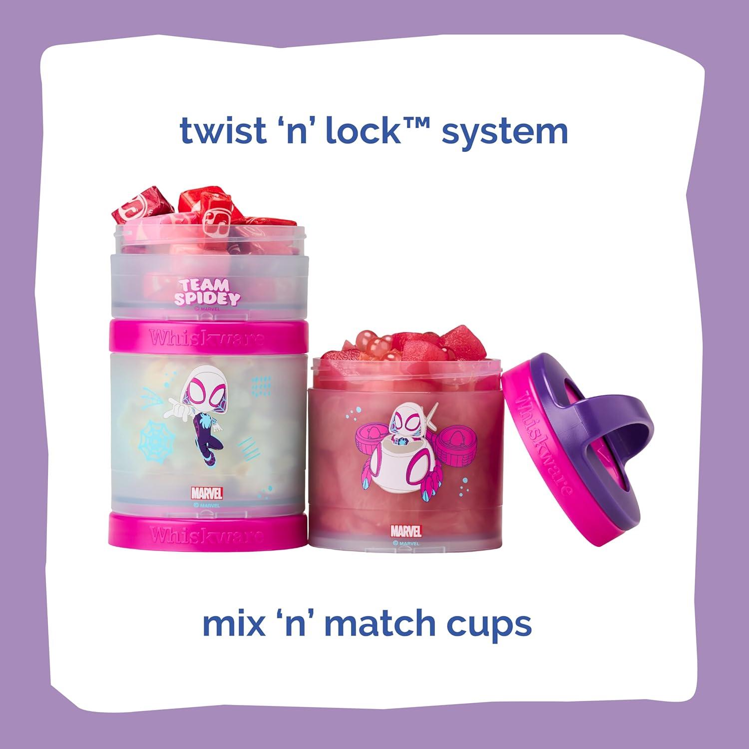 Contenedores de Snack Apilables Whiskware 3 Tazas 79-237 ml