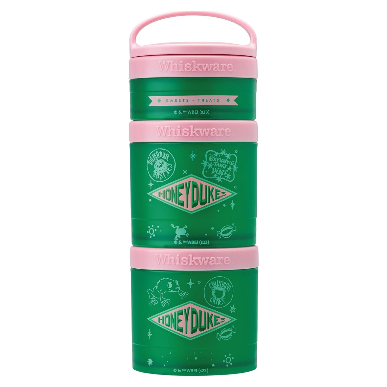 Contenedores de Snacks Apilables Whiskware Harry Potter 3 Piezas