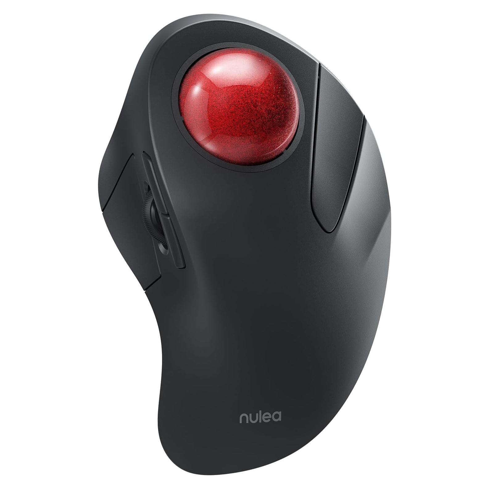 Ratón Trackball Ergonómico Inalámbrico Nulea M505, 44mm, 5 DPI