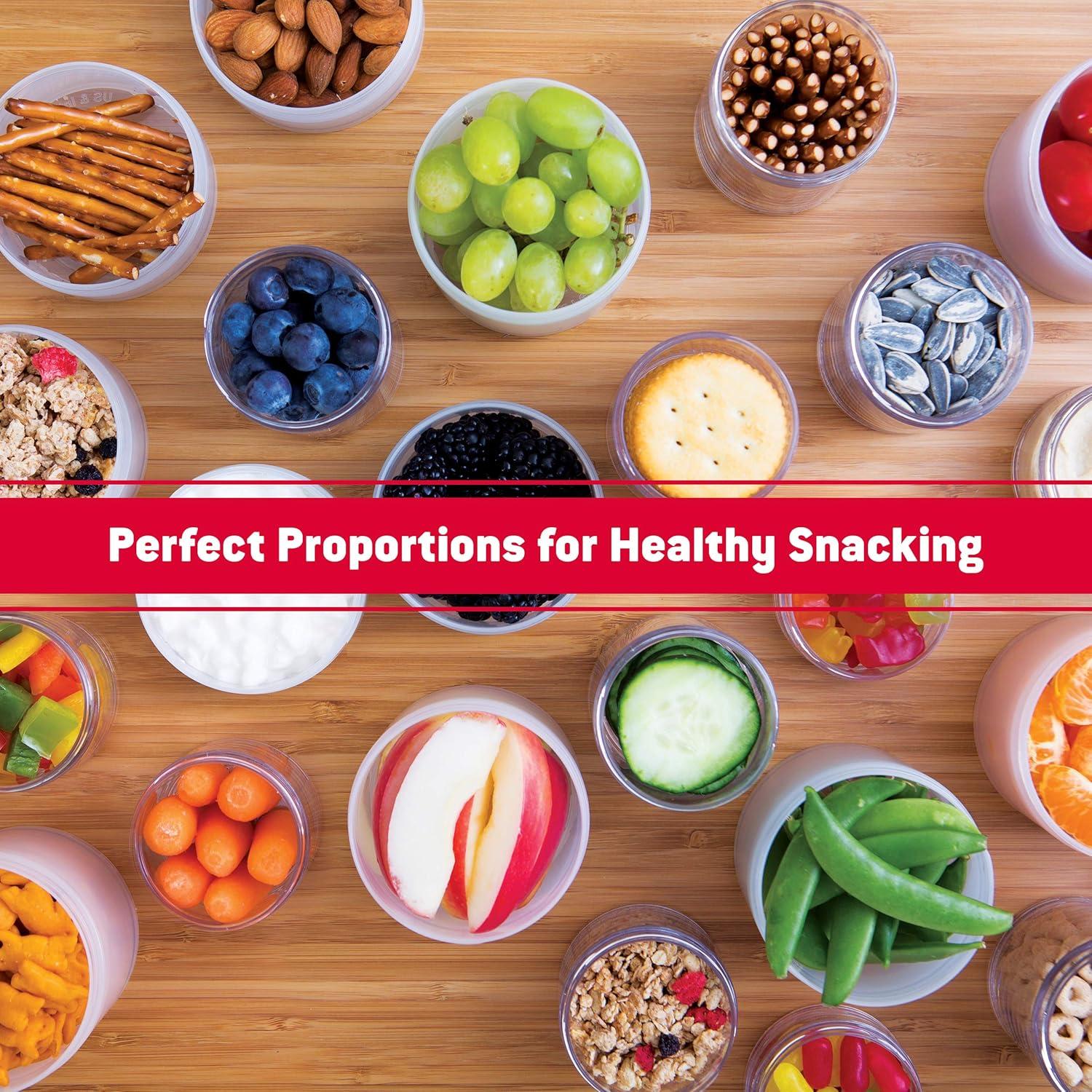 Contenedores de Snacks Whiskware Star Wars 3 Frascos 79ml 237ml