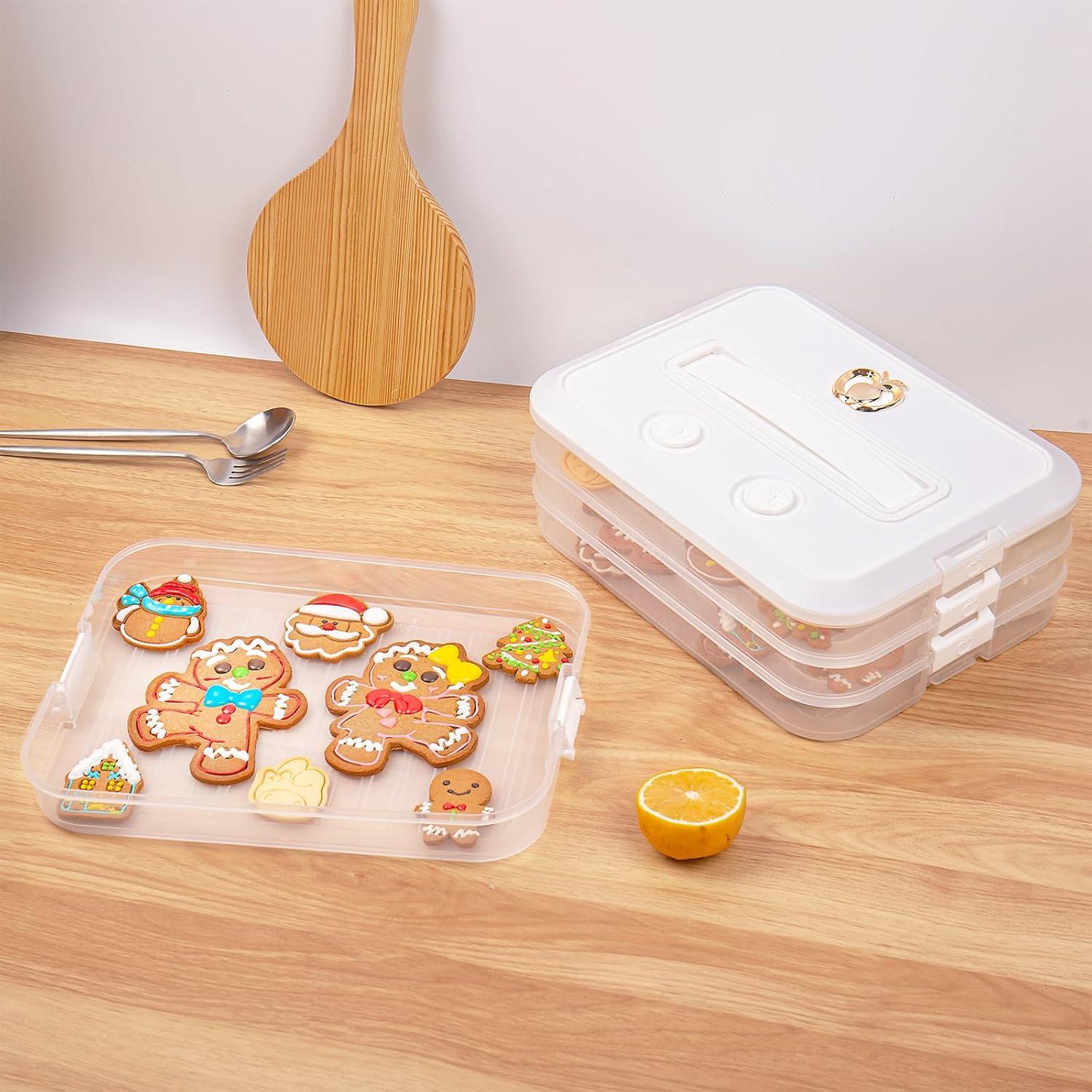 Caja de Almacenamiento de Alimentos LOEZ 4 Capas Verde