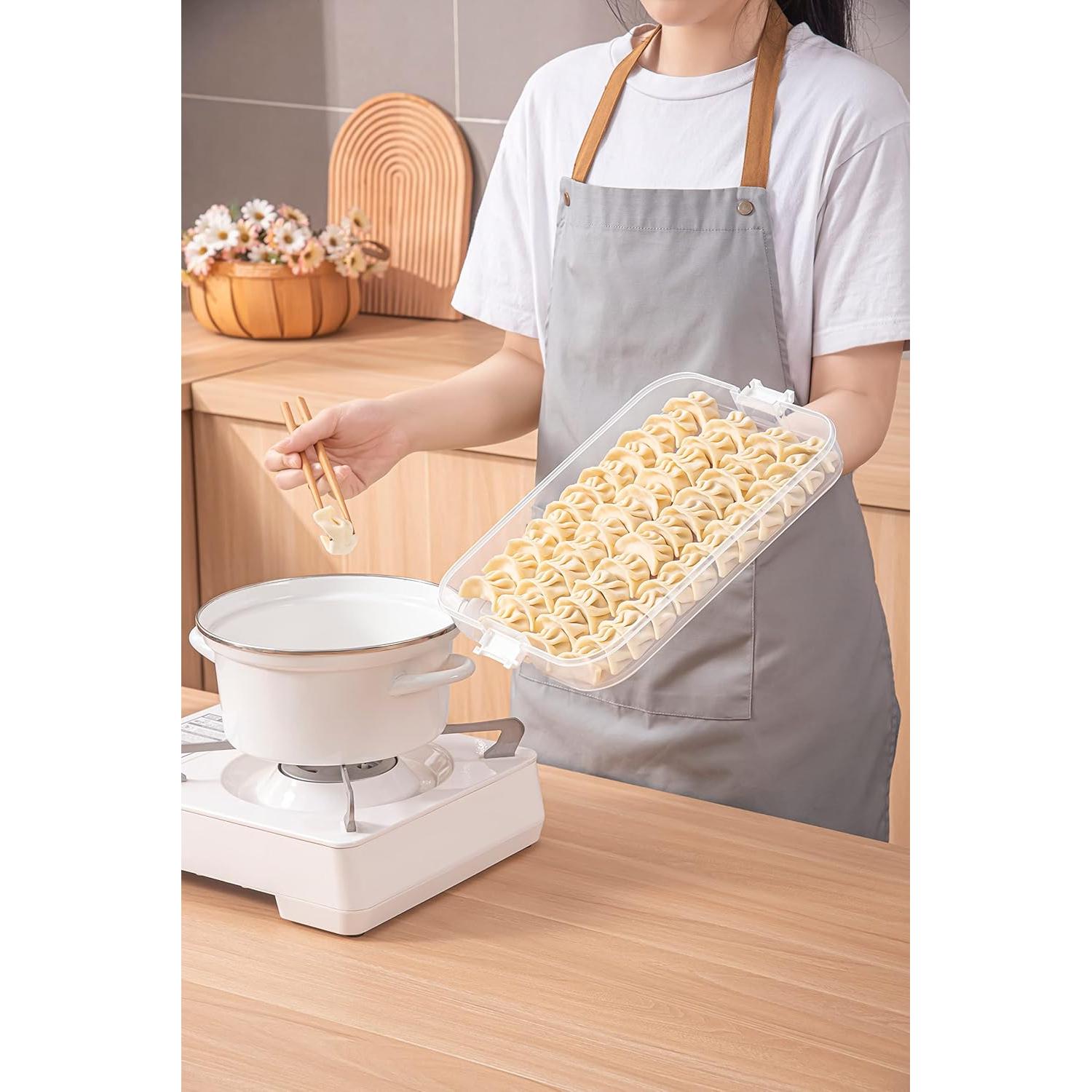 Caja de Almacenamiento de Alimentos LOEZ 4 Capas Verde