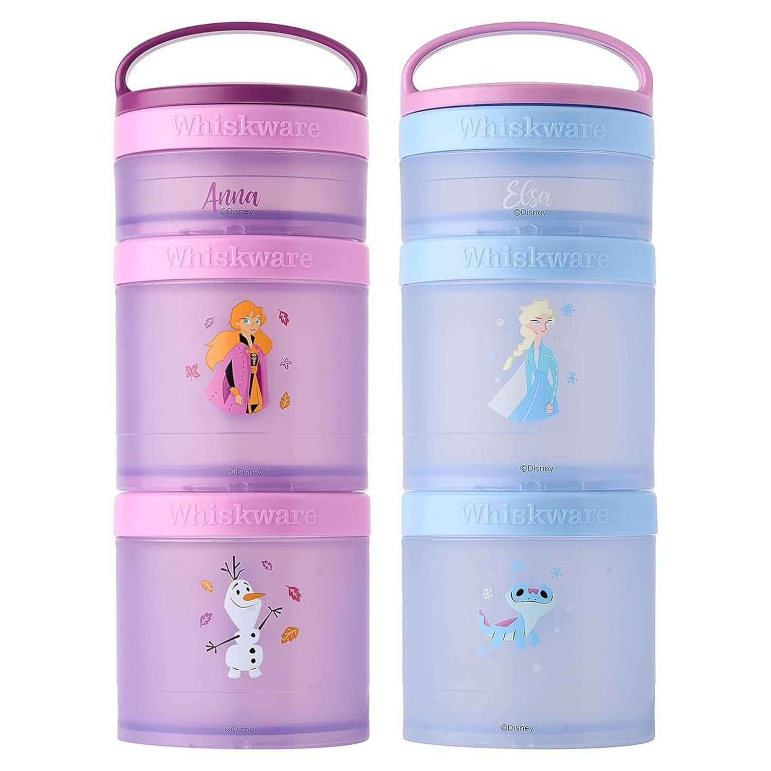 Contenedores apilables de bocadillos Whiskware Disney Frozen