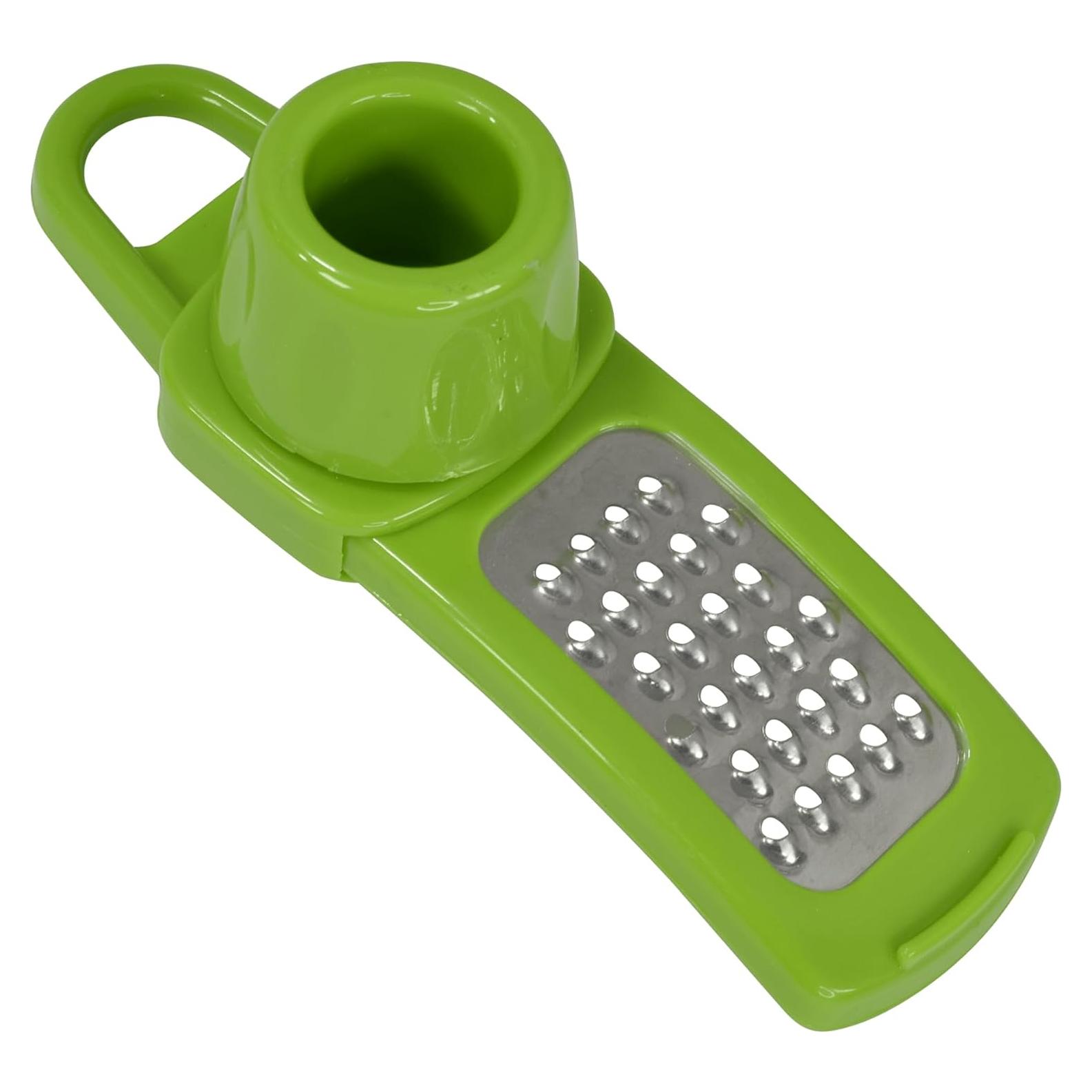 Mini Rallador de Ajo R&M - Acero Inoxidable y Plástico