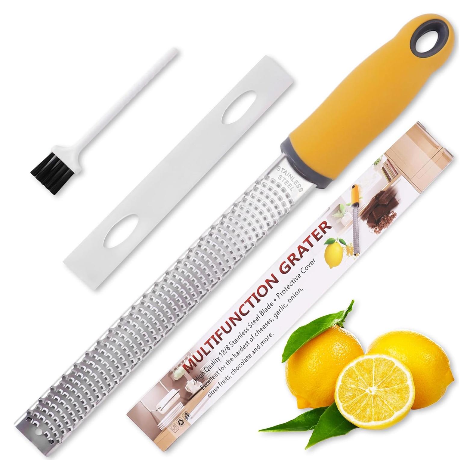 Rallador de Limón Canachive de Acero Inoxidable Amarillo