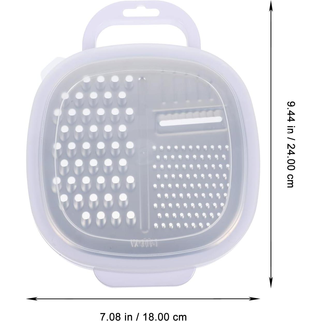Rallador de Queso DOITOOL con Contenedor Ergonómico 24cm