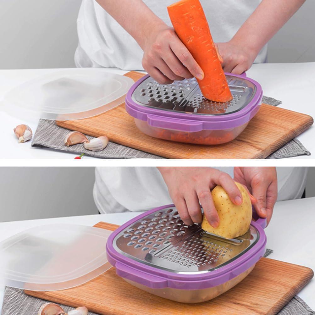 Rallador de Queso DOITOOL con Contenedor Ergonómico 24cm