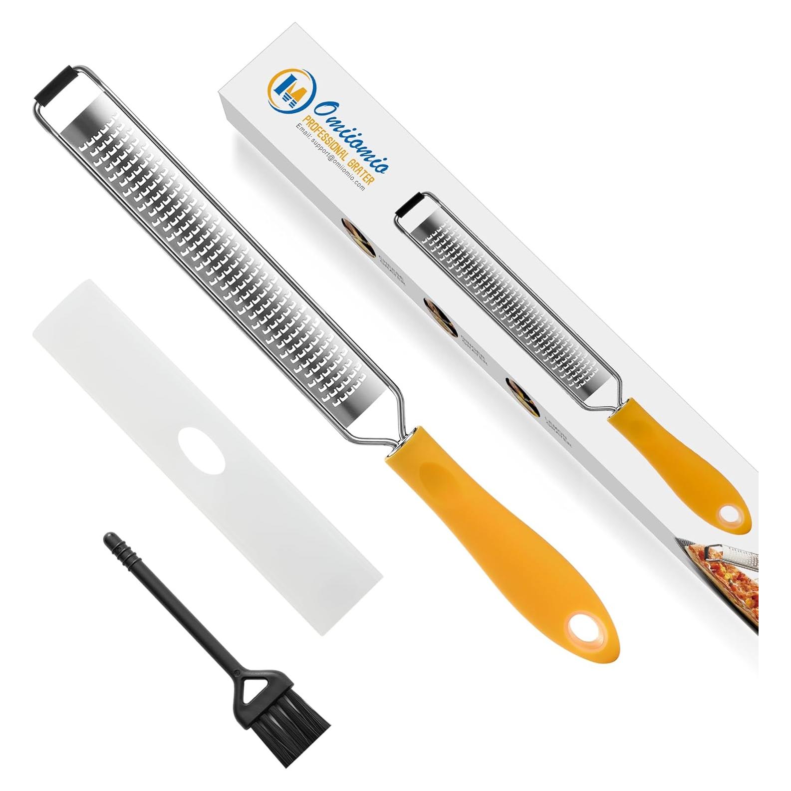 Rallador de Acero Inoxidable OIM OMIIOMIO 35.1 cm - Queso y Limón