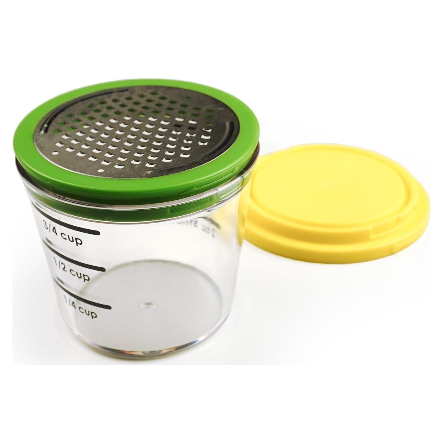 Rallador Zester Multifuncional RSVP Amarillo 177 ml Apto Lavavajillas