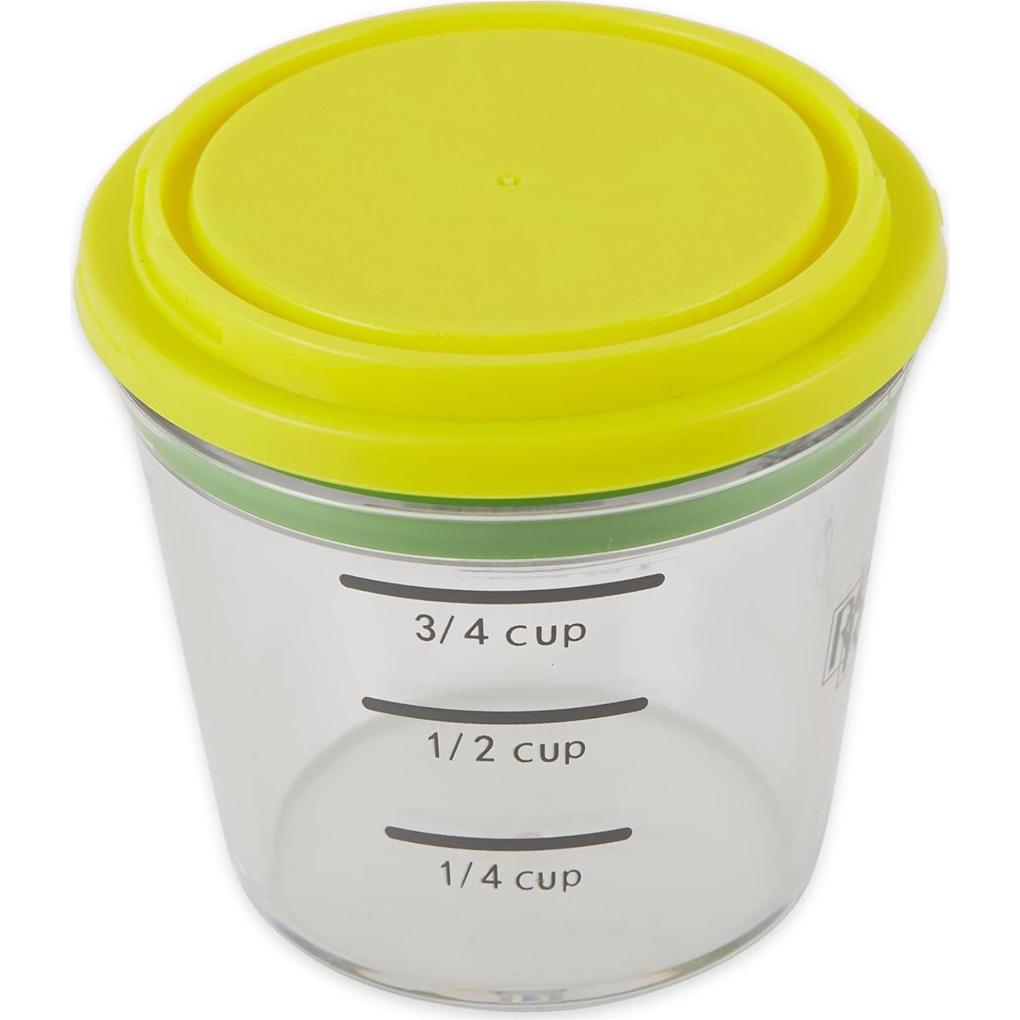 Rallador Zester Multifuncional RSVP Amarillo 177 ml Apto Lavavajillas