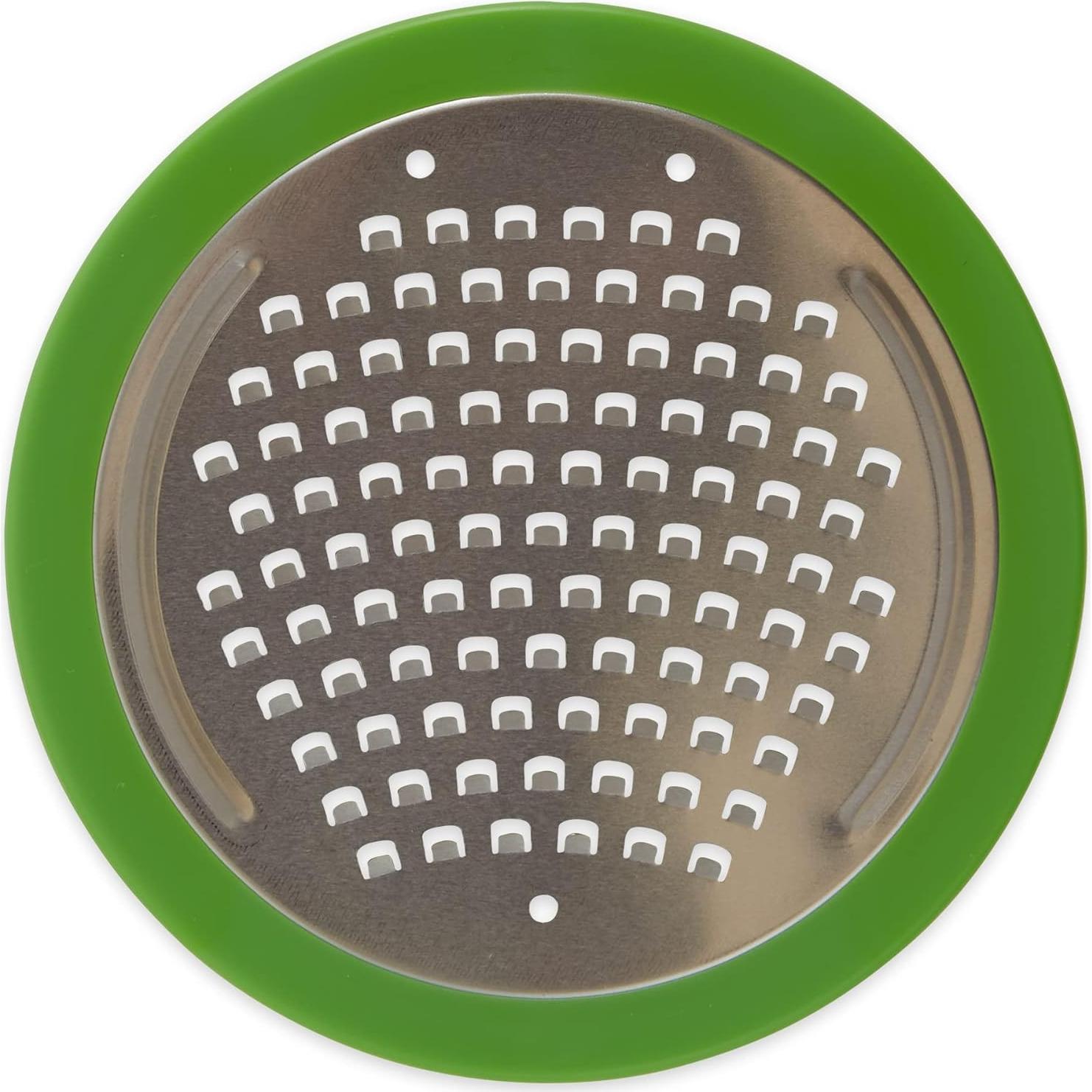 Rallador Zester Multifuncional RSVP Amarillo 177 ml Apto Lavavajillas