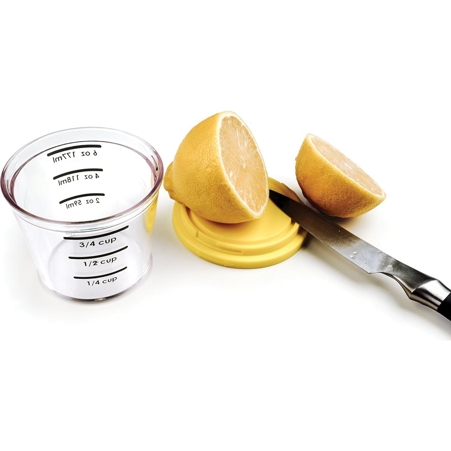 Rallador Zester Multifuncional RSVP Amarillo 177 ml Apto Lavavajillas