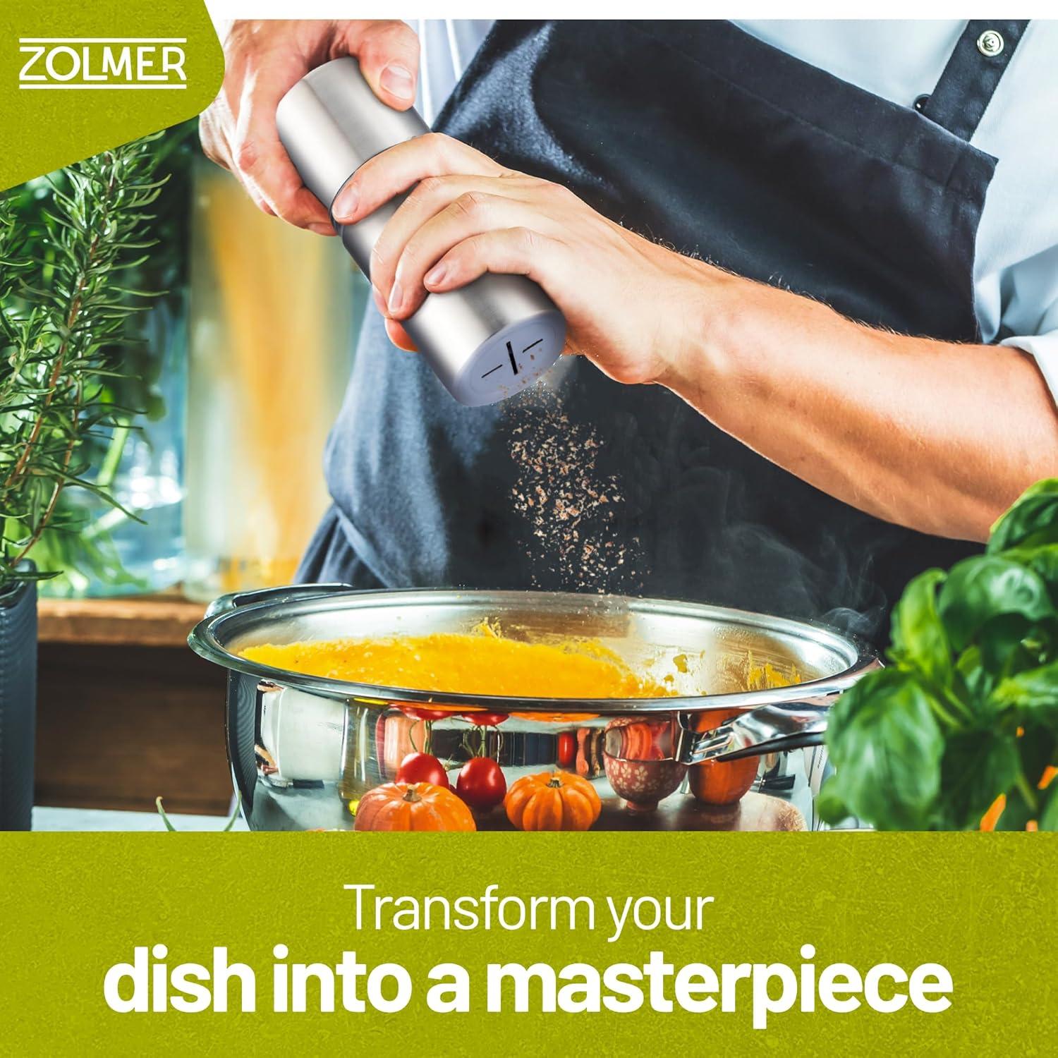 Molinillo de Nuez de Macadamia ZOLMER® Acero Inoxidable 258g