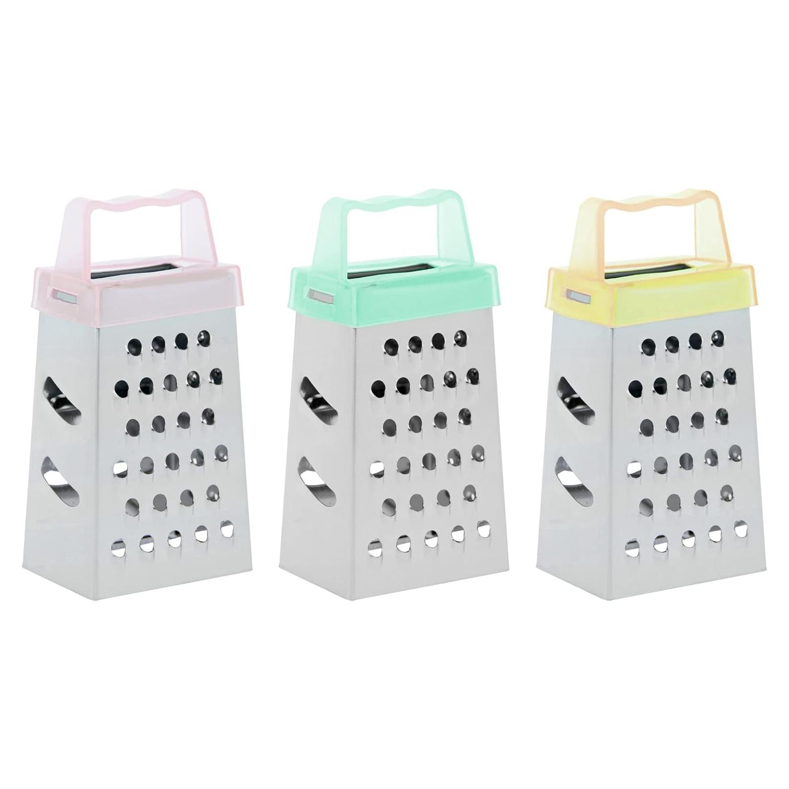 Rallador Mini de Cocina OFXDD - Acero Inoxidable 4 Lados