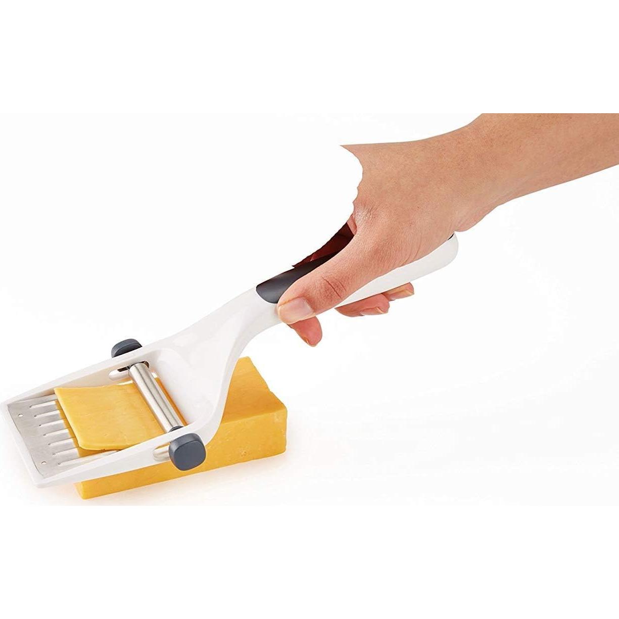 Cortador de Queso Zyliss Ajustable con Mango Ergonómico Blanco