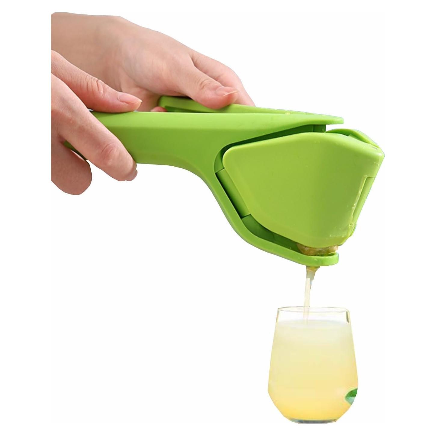 Exprimidor Manual de Limón iStarcas Verde Plegable 0.6L