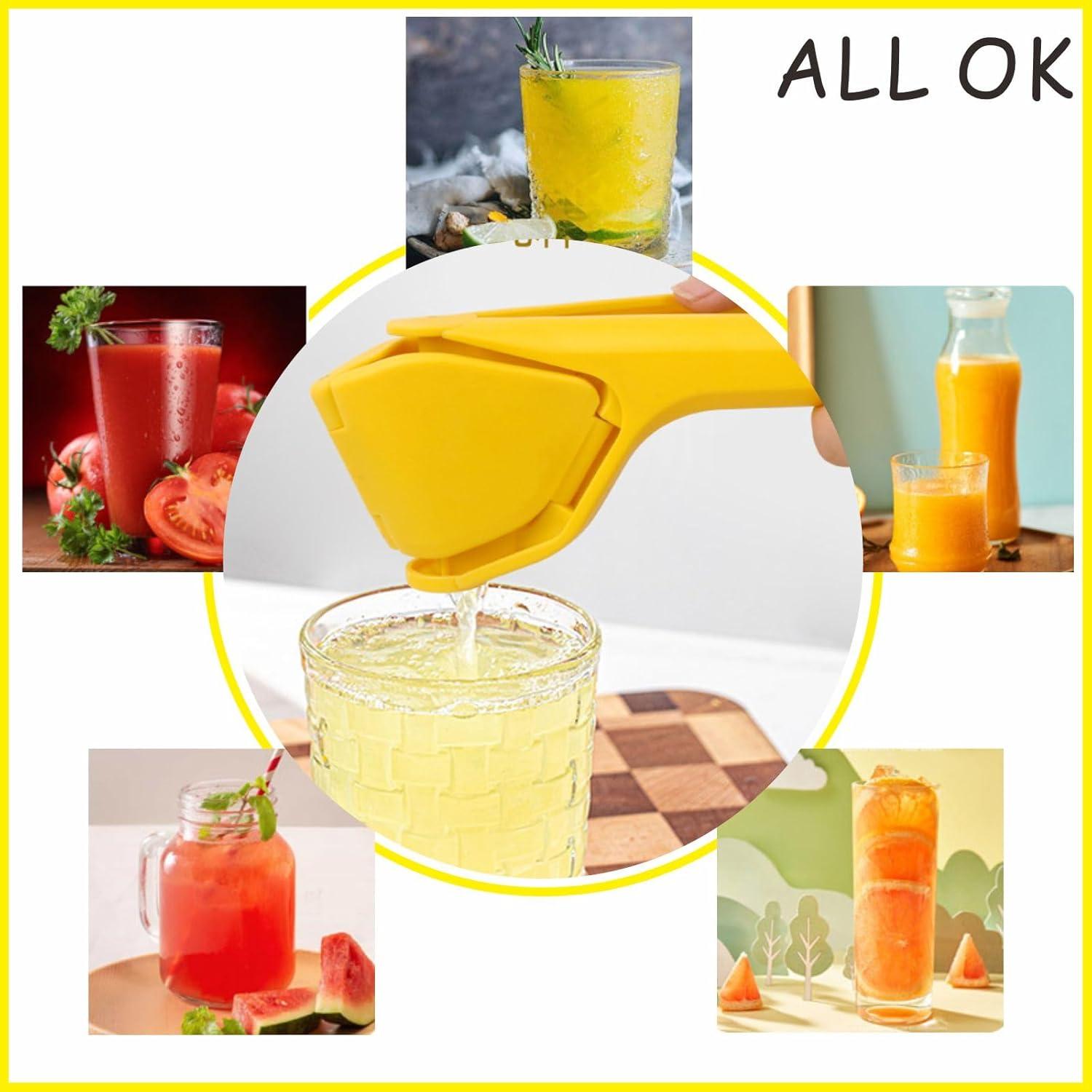 Exprimidor Manual de Limón iStarcas Verde Plegable 0.6L