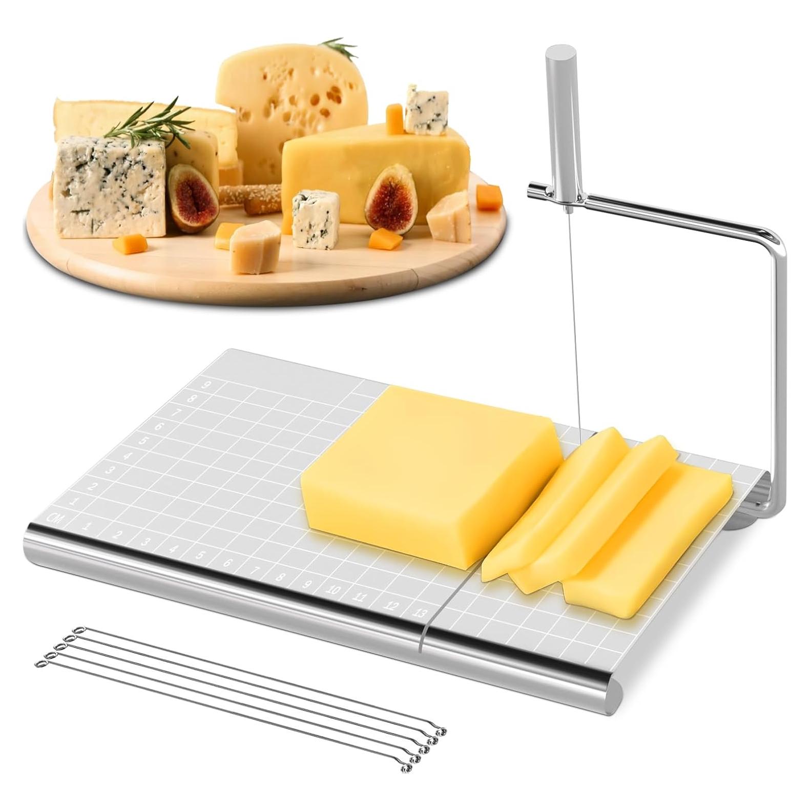 Cortador de Queso FLECPSNRG Acero Inoxidable 22.86 cm 5 Cables