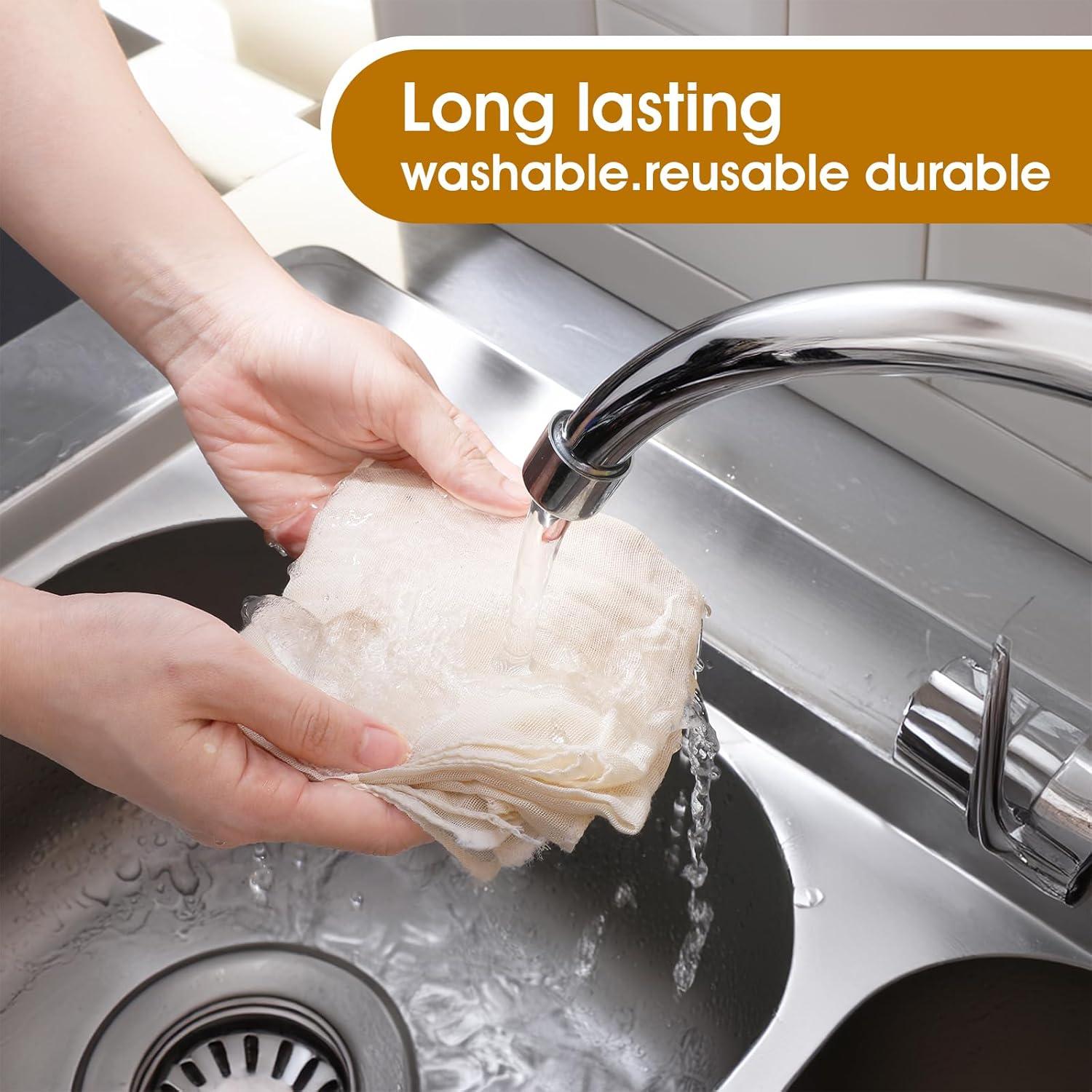 Set de 40 Paños de Queso Reutilizables Lemecima 50.8x50.8 cm