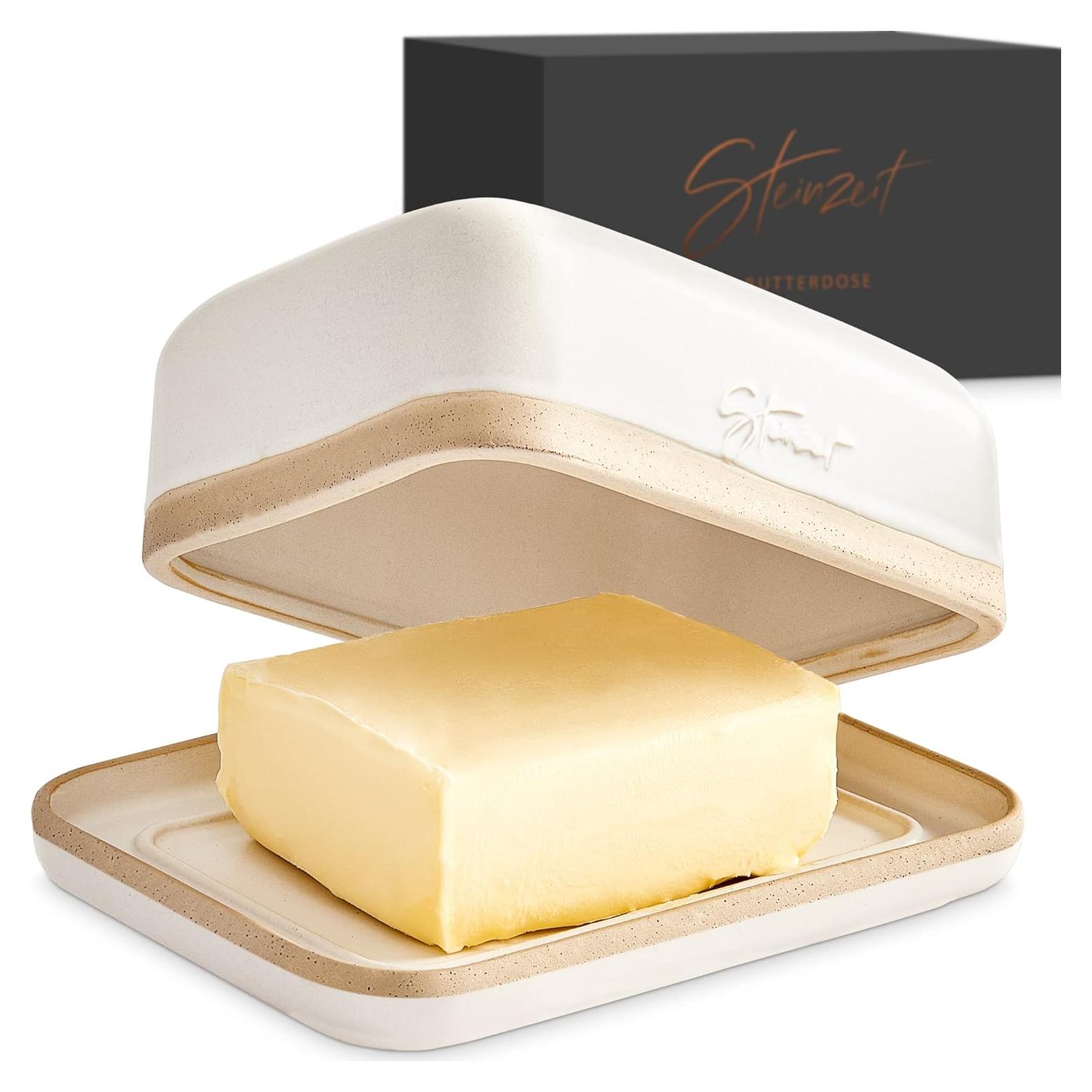 Plato para Mantequilla Steinzeit Cerámica Grande 12.4x17.5cm