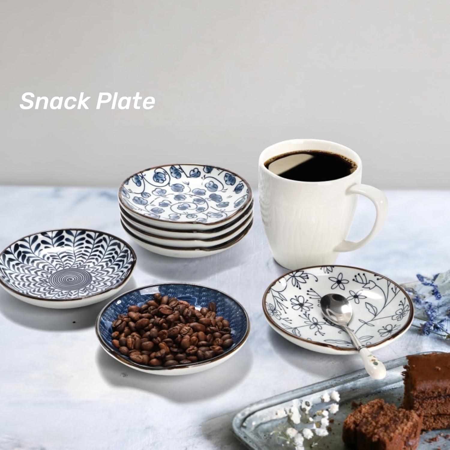 Juego de 8 Soportes para Cucharas de Cerámica Tlence 12.2 cm