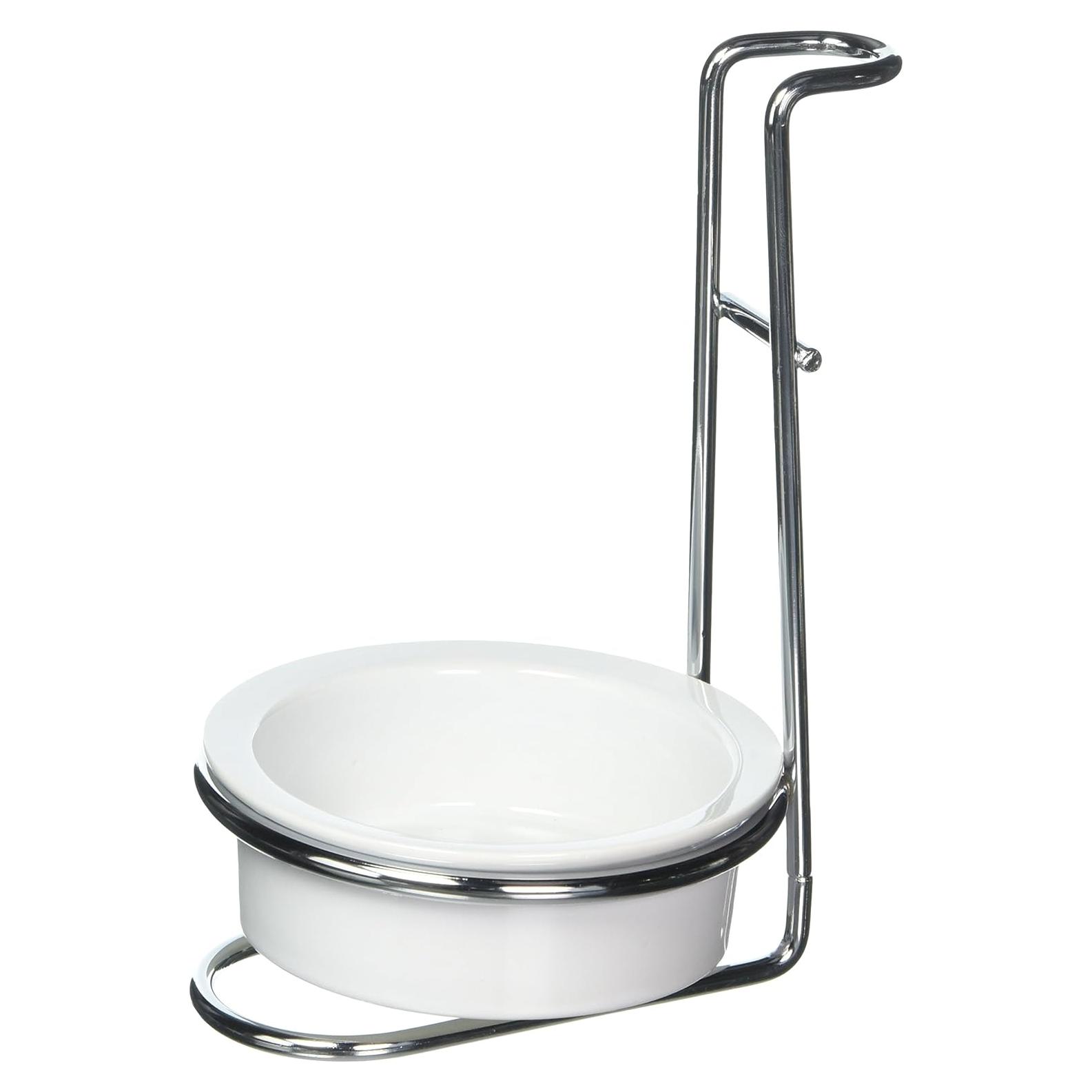 Soporte para cuchara de acero inoxidable Norpro 18 cm