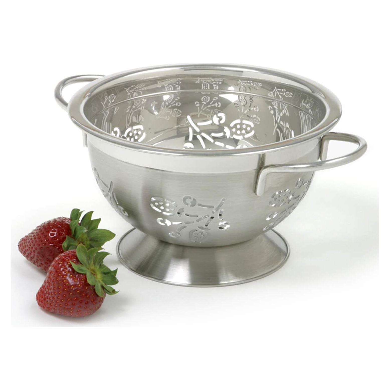 Colador de Berries Norpro de Acero Inoxidable 1.5L 16cm