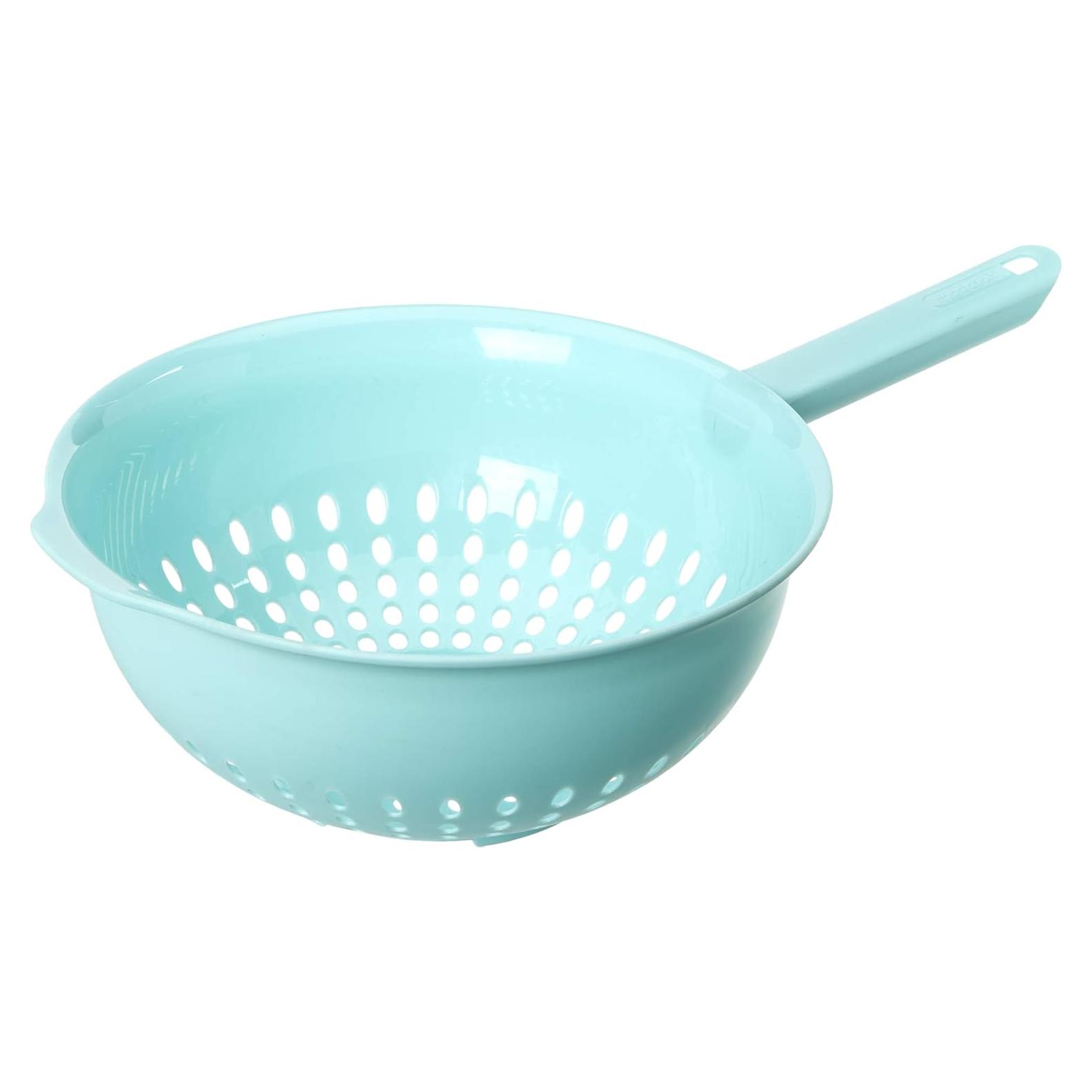 Colador GoodCook 3qt Verde Azulado de Plástico