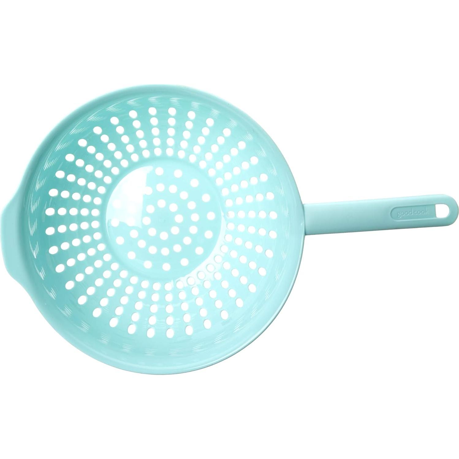 Colador GoodCook 3qt Verde Azulado de Plástico