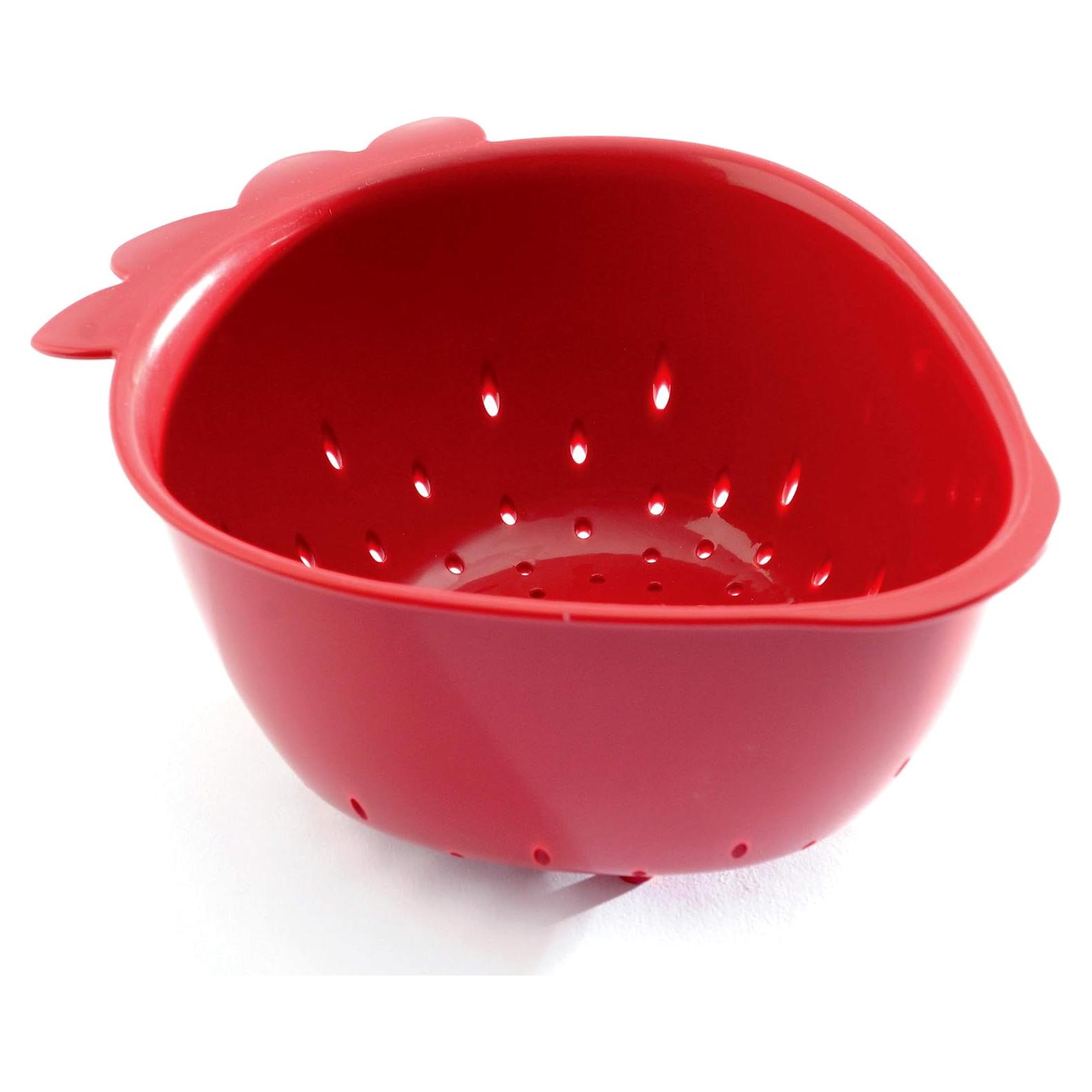 Colador Mini Norpro 4 Tazas Rojo - Drenaje Eficiente