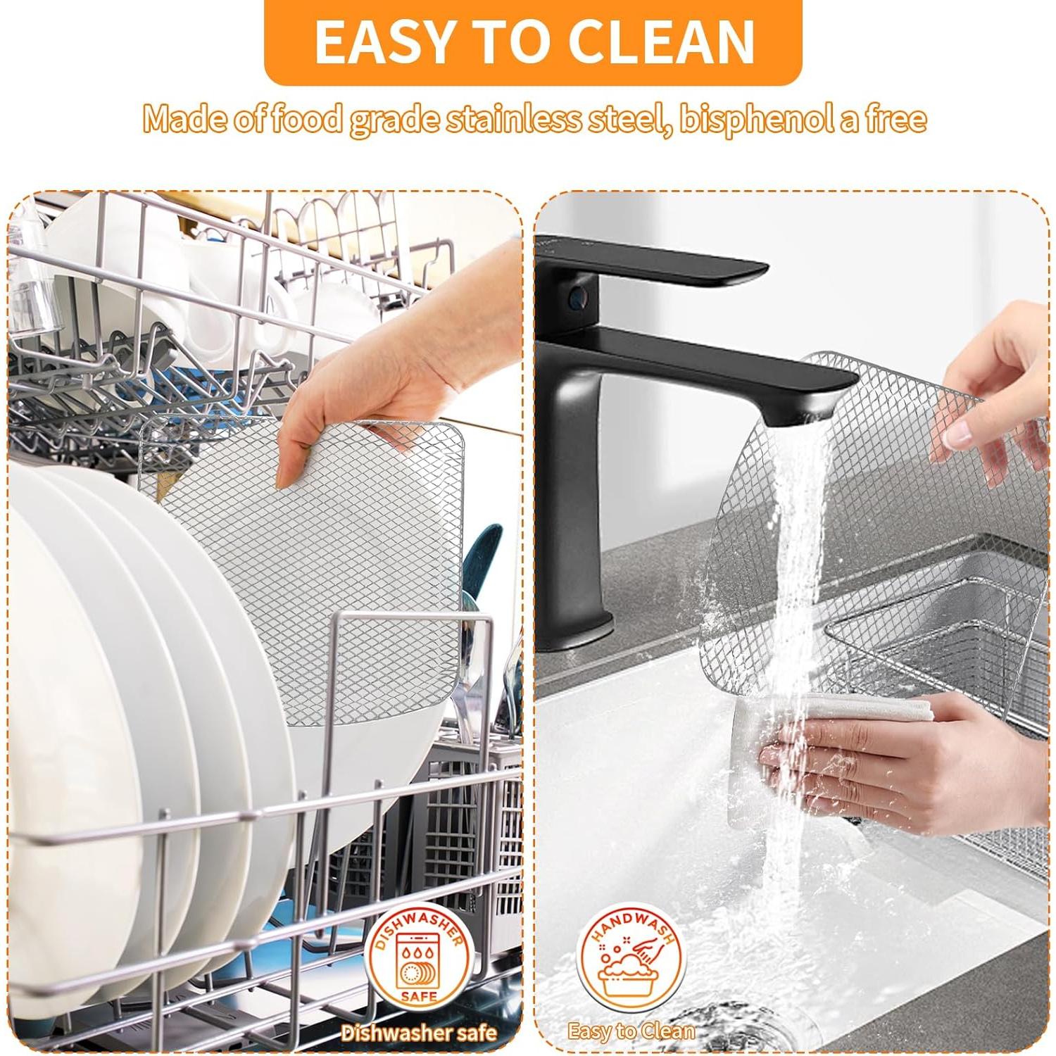 Bandeja de Goteo Chefman 6.3QT 3 Piezas Acero 24.2cm