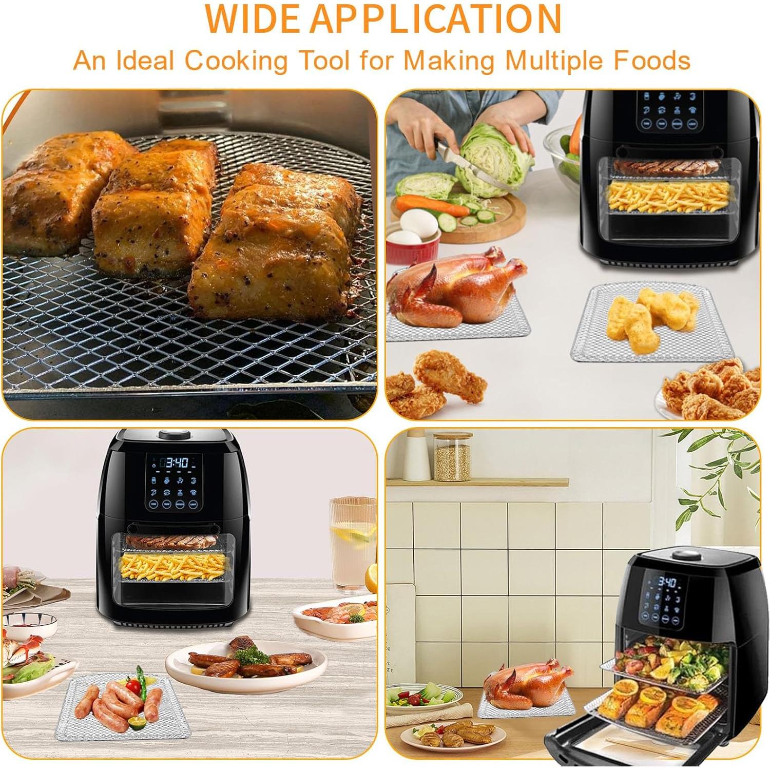 Bandeja de Goteo Chefman 6.3QT 3 Piezas Acero 24.2cm