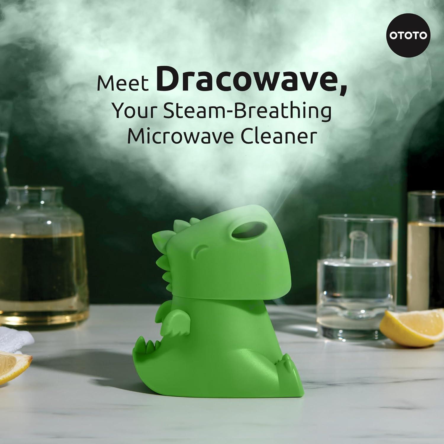 Limpiador de Microondas Dracowave OTOTO + Desodorante Nevera Fun Guy