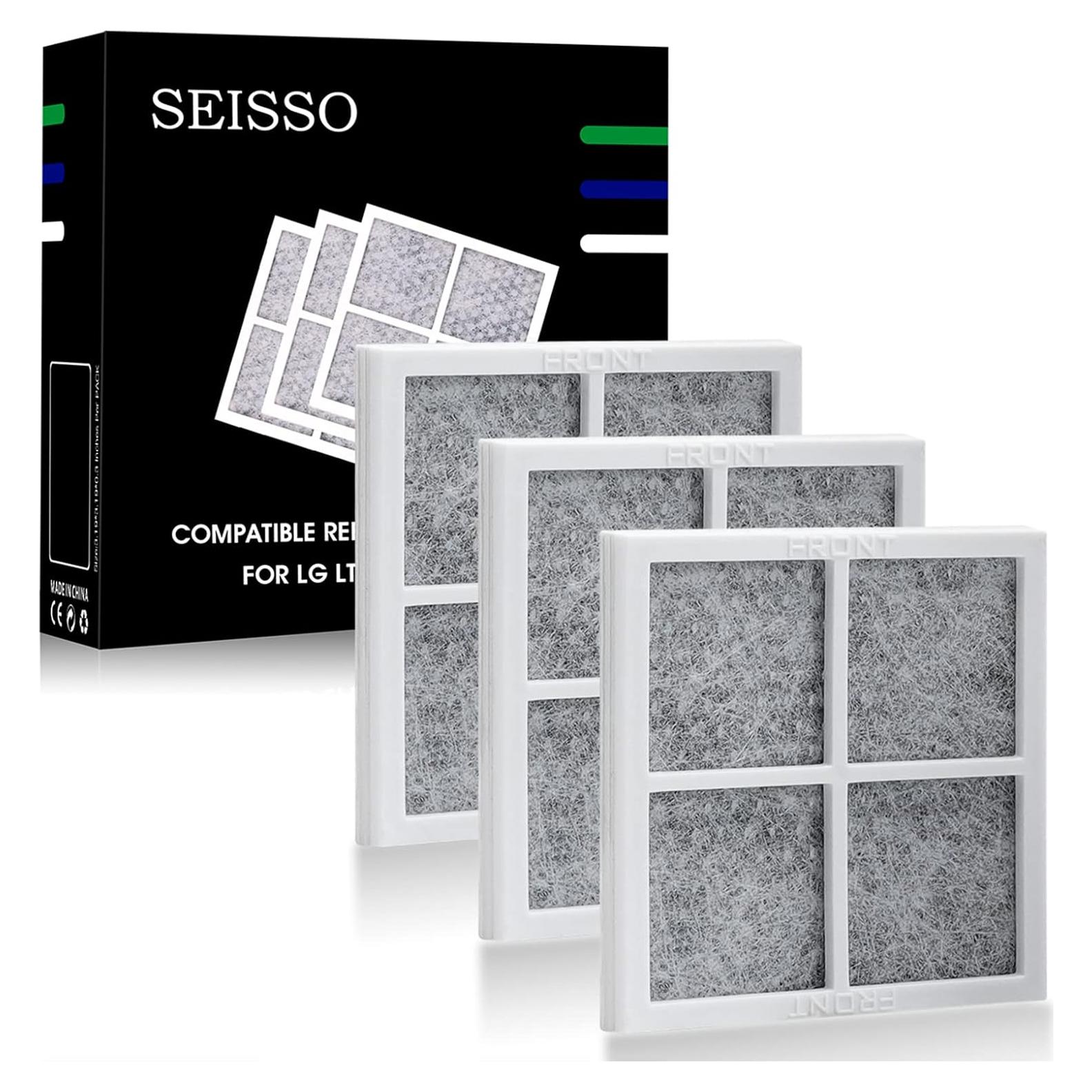 Filtro de Aire Fresco SEISSO LT120F para Refrigerador LG - 3 Paquetes