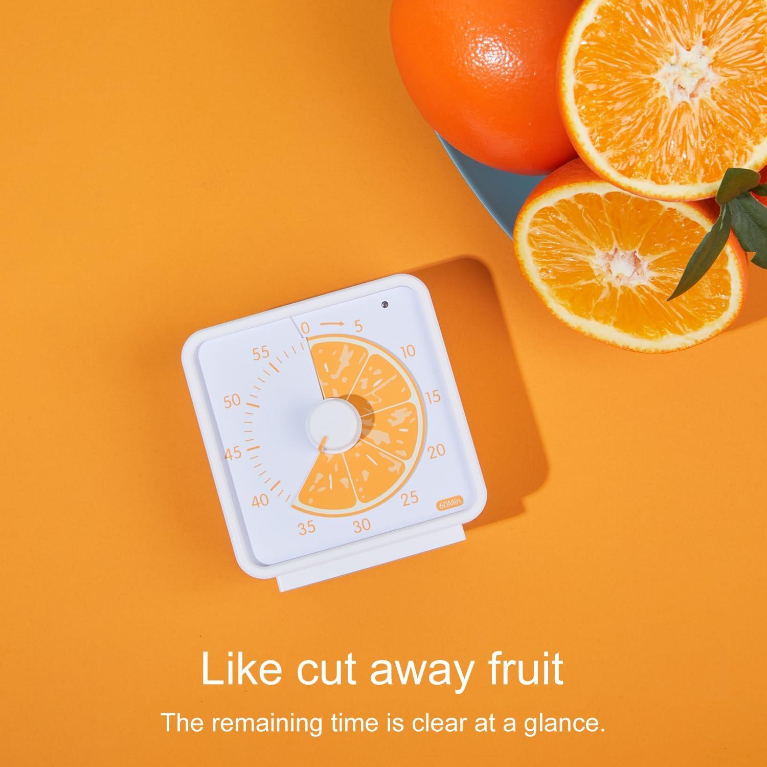 Temporizador Visual Conchstar 60 Minutos para Niños Naranja