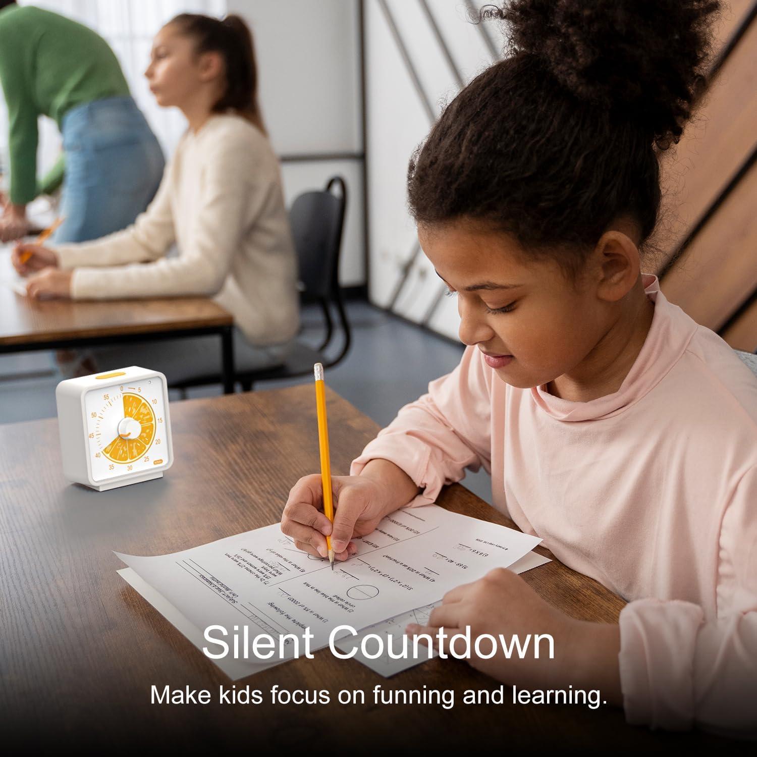 Temporizador Visual Conchstar 60 Minutos para Niños Naranja