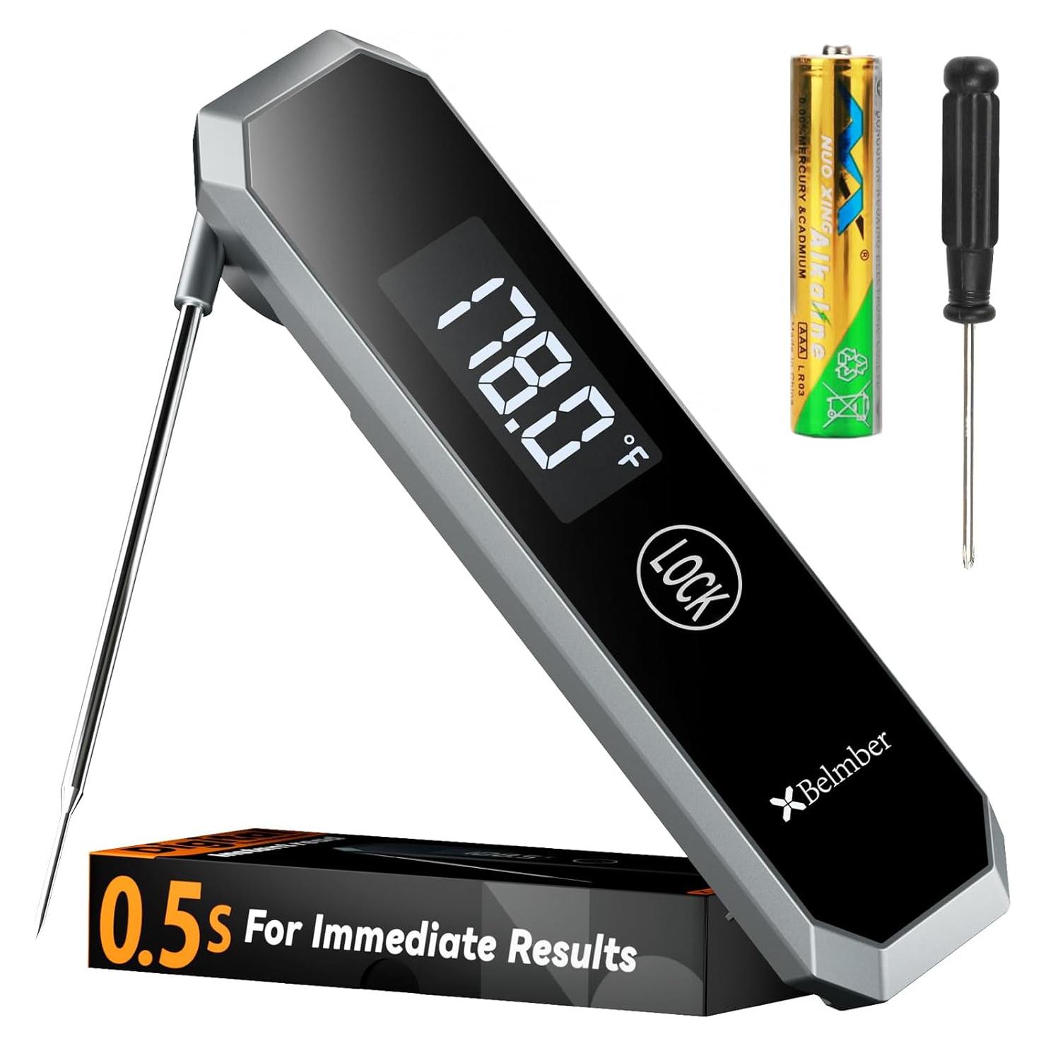 Termómetro Digital de Carne XBelmber - Lectura Instantánea 0.5s